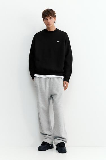 STWD boxy sweatshirt — Black 4