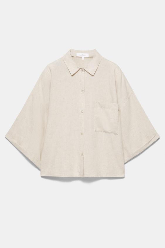 PIECES Pcbeatrice LS Top BC - Camicia Donna In Tessuto Morbido, Vestibilità Regolare, Look Elegante - 2