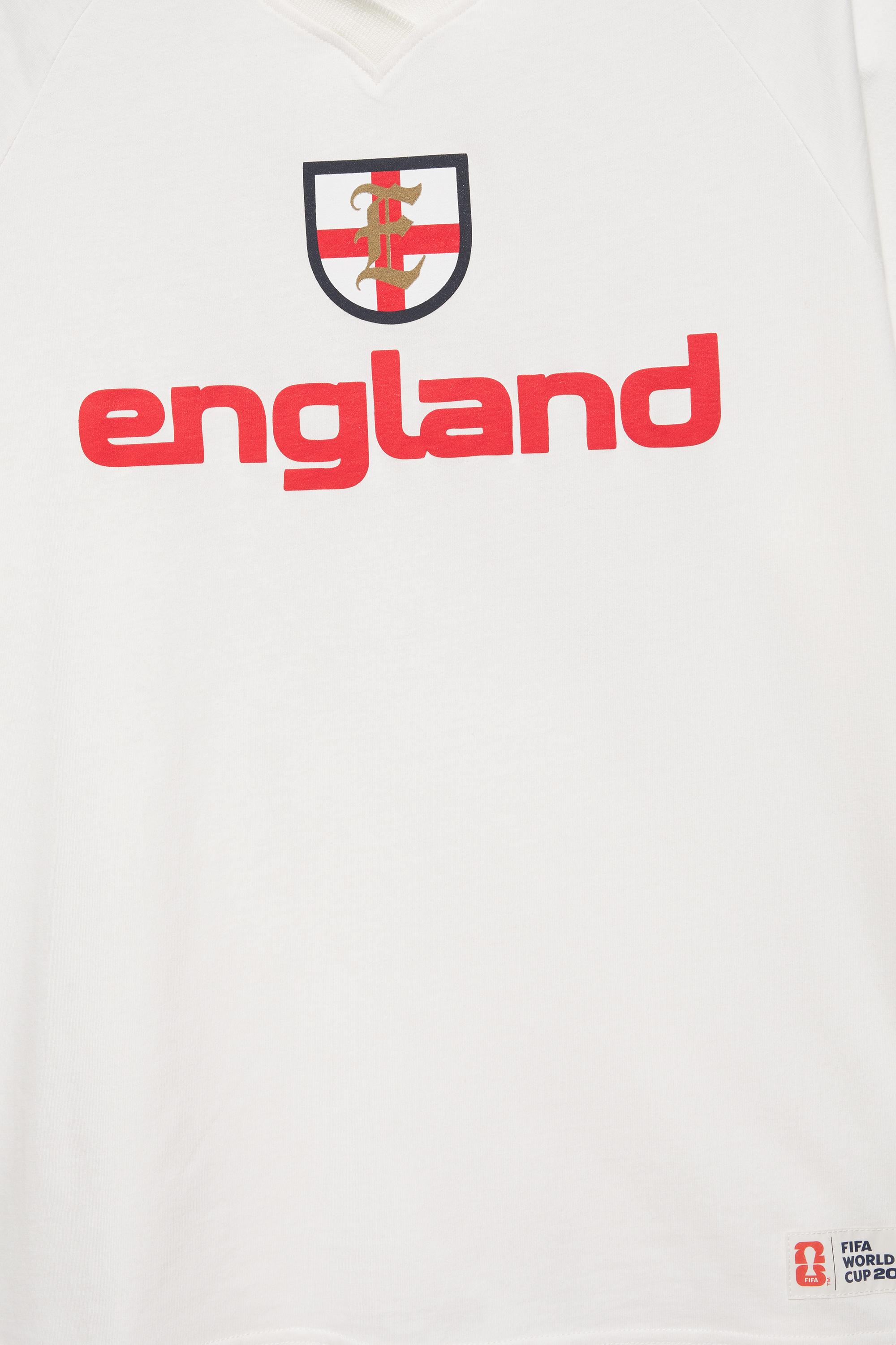 England FIFA WORLD CUP 26™ Polo Shirt — Off white