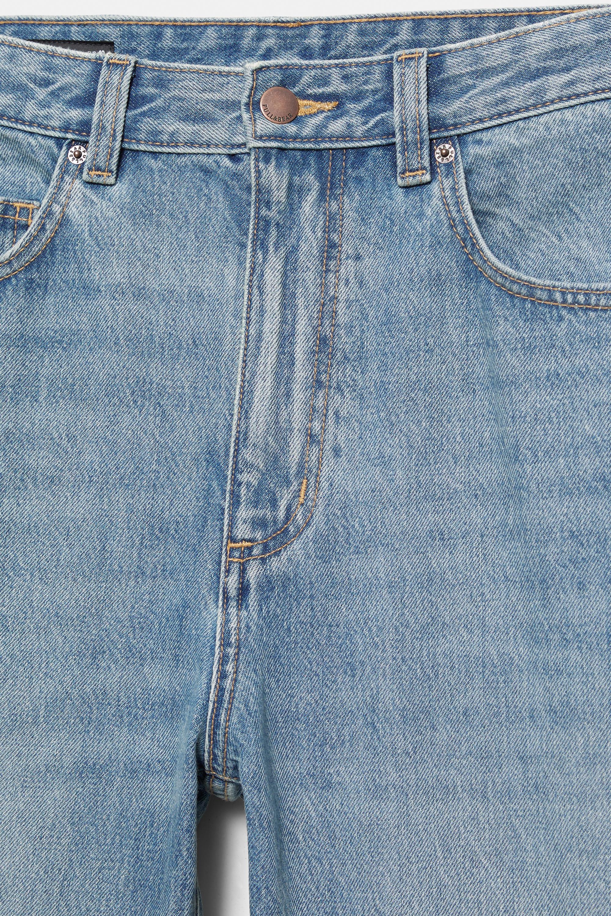 Baggy jeans — Medium blue