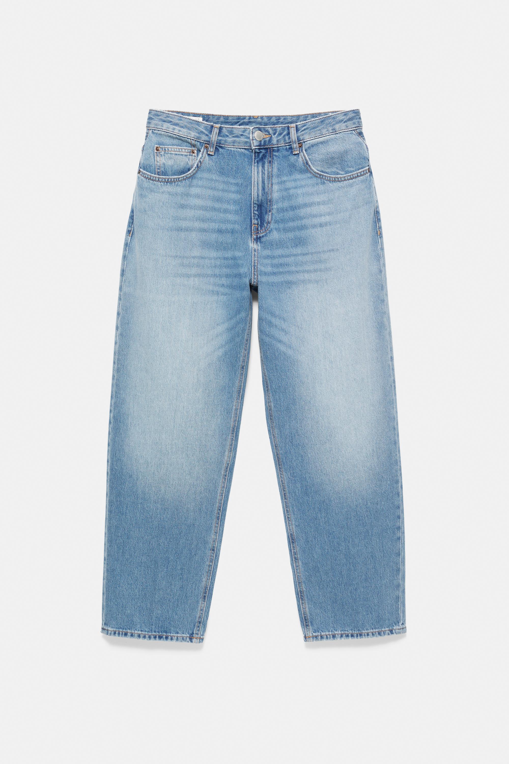 Relaxed baggy jeans — Medium blue