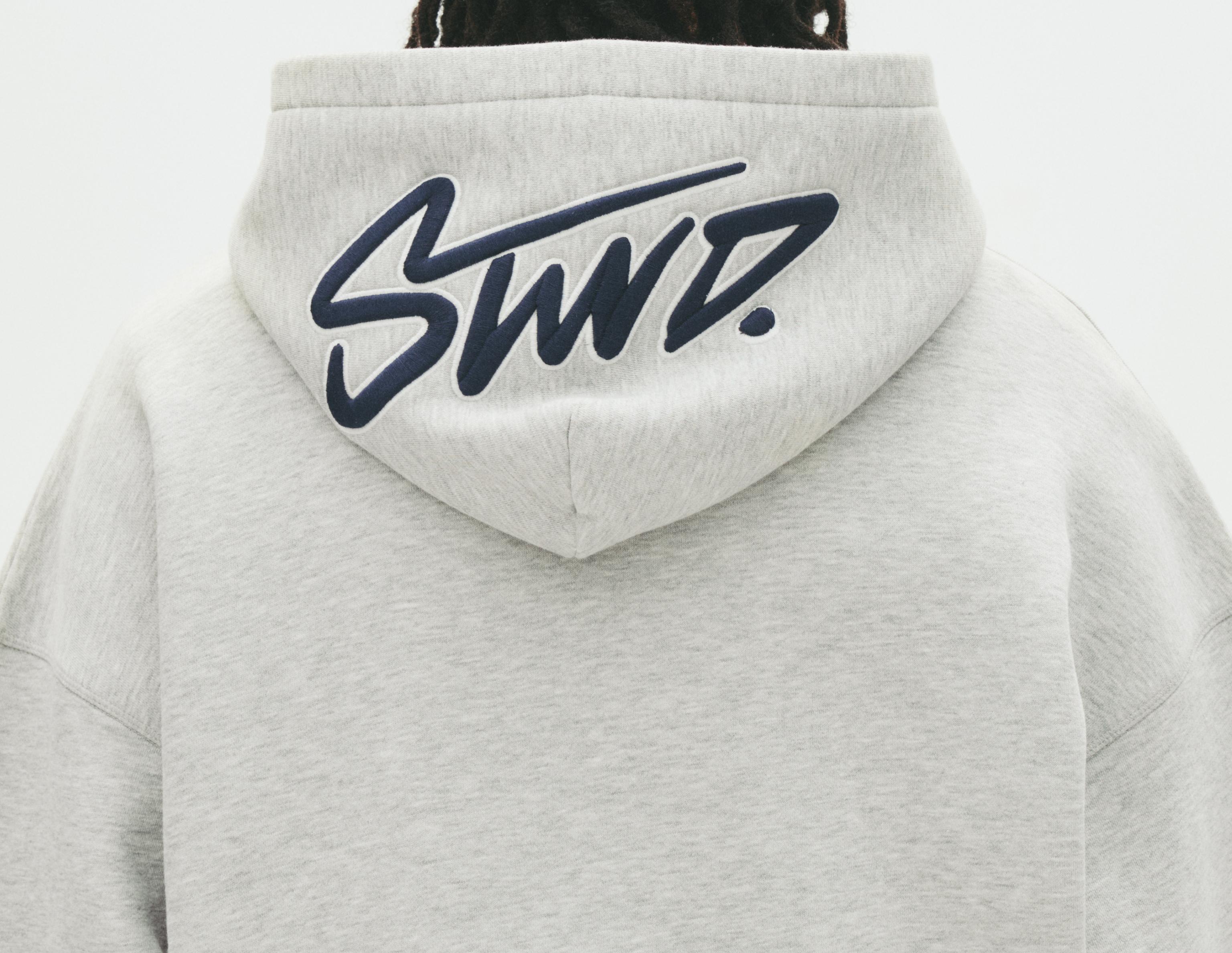 STWD İşlemeli kapüşonlu sweatshirt - Görsel 111