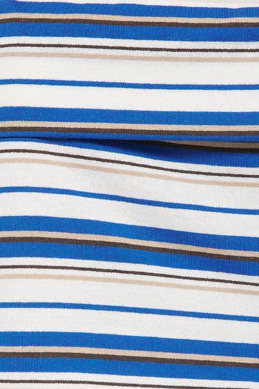 Striped shorts with turn-up waist — Striped 5