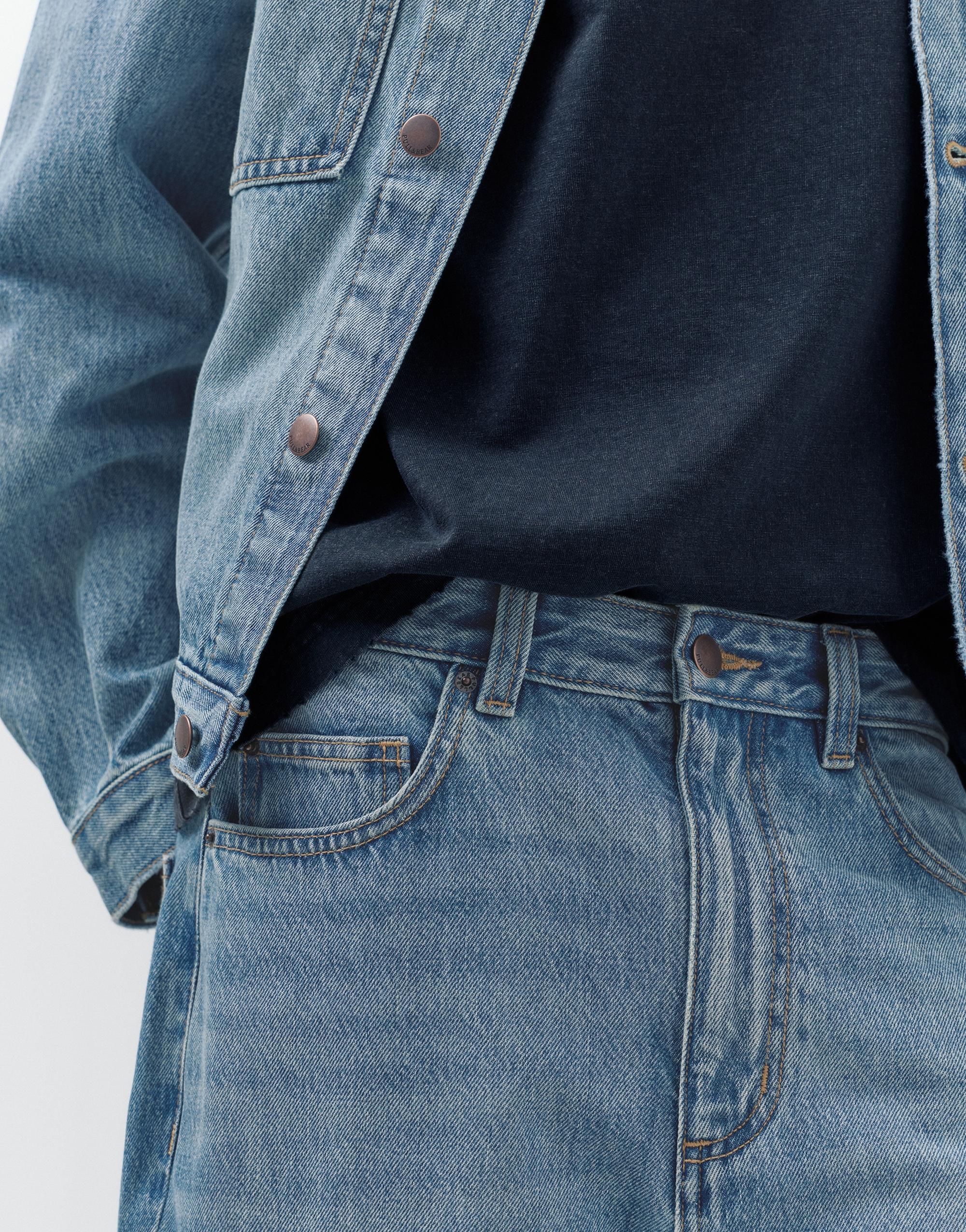 Baggy jeans — Medium blue