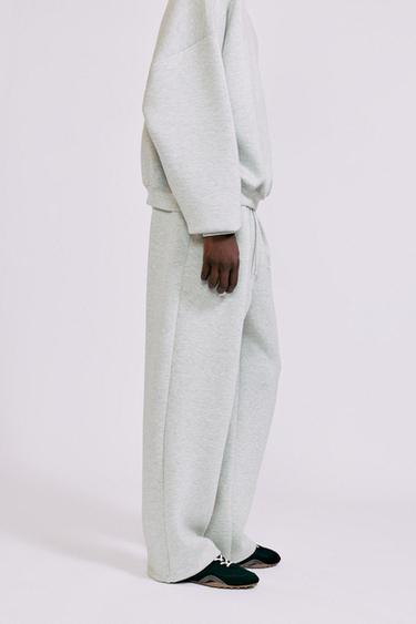 Interlock jogging pants — Grey marl 8
