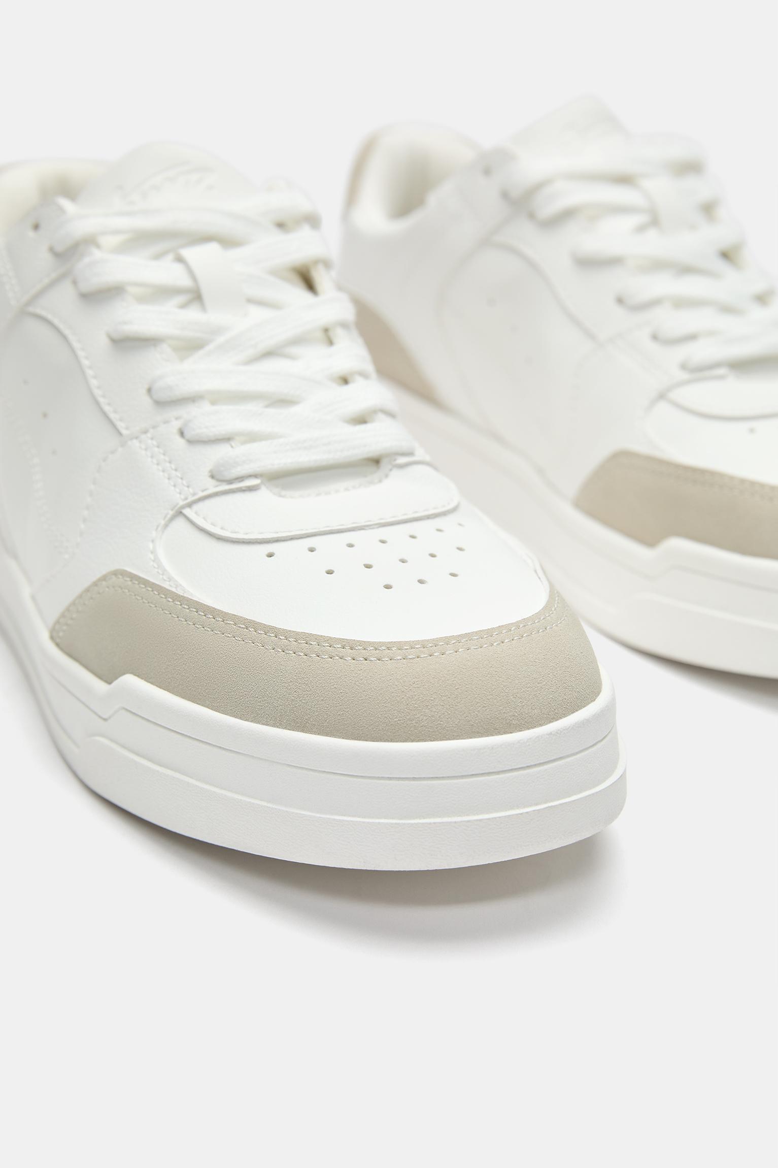 STWD multi-piece trainers — White