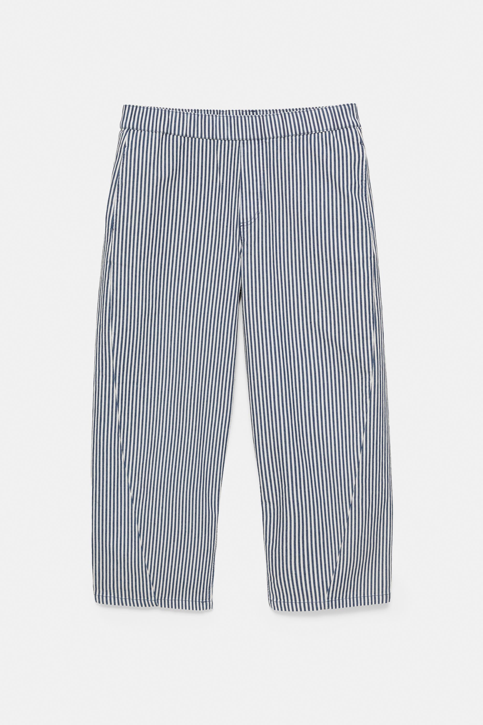 Barrel trousers — Navy