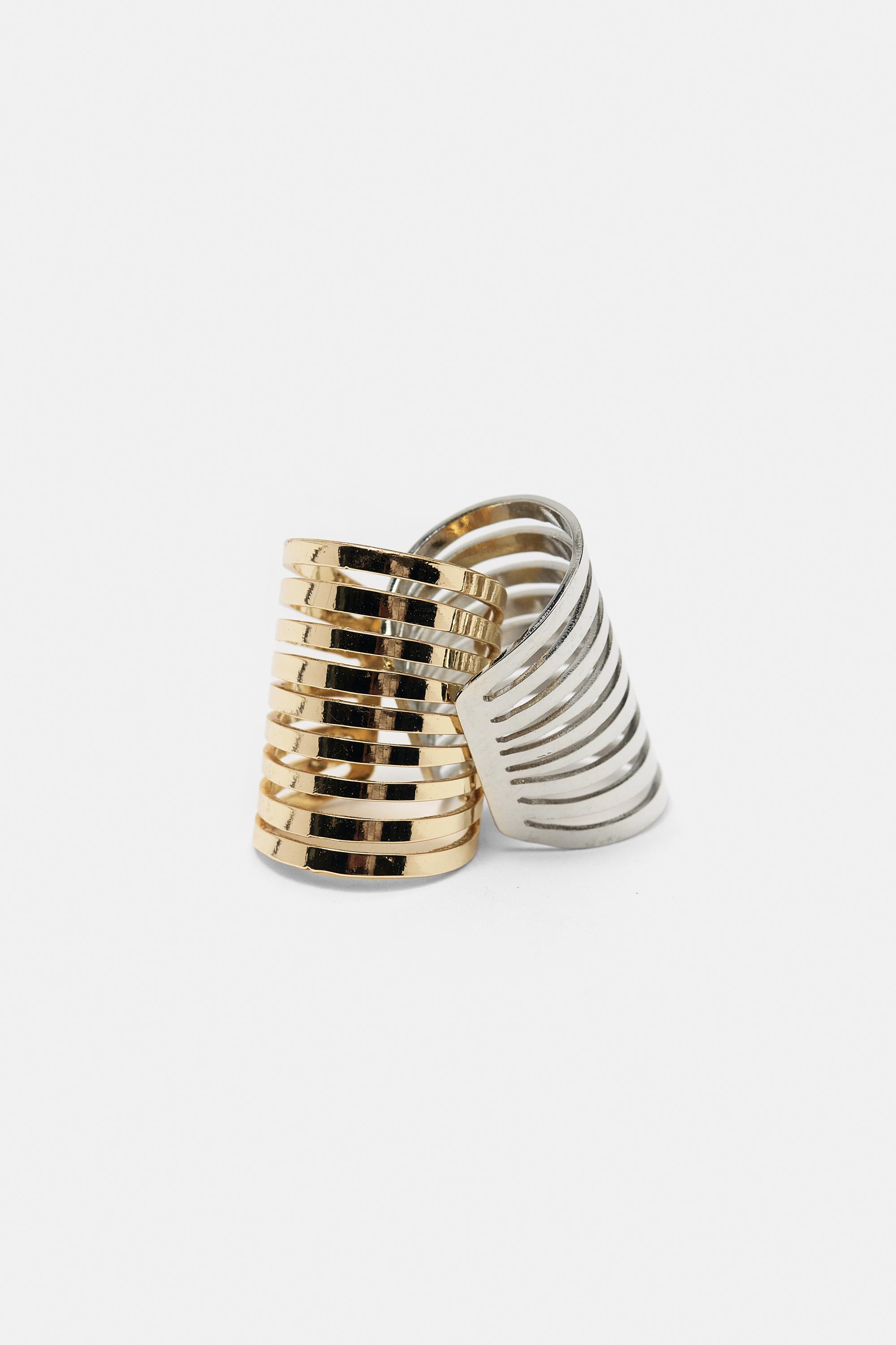 Ear cuff earring pack — Silver