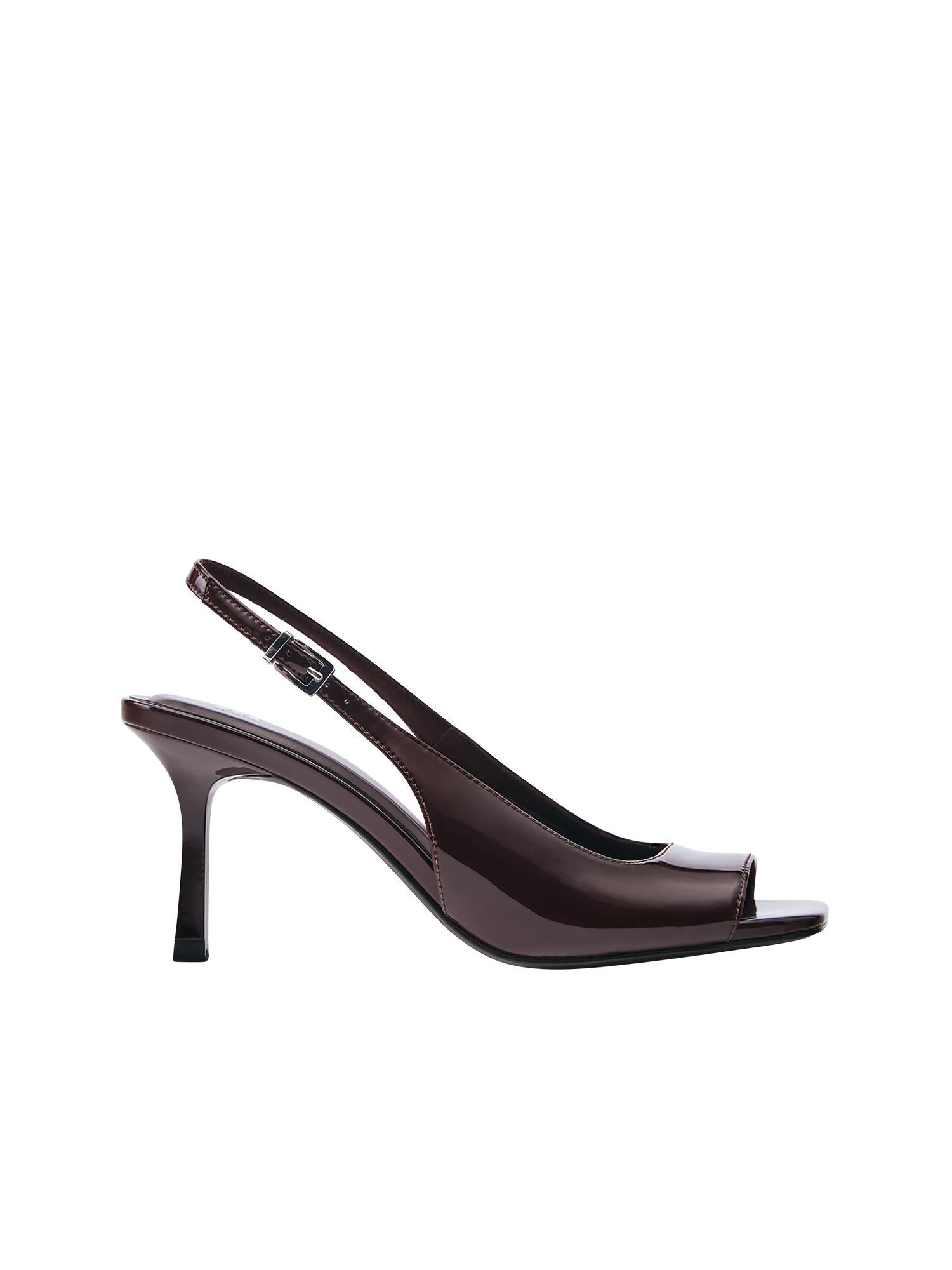 Zapatos de tacón peep toe