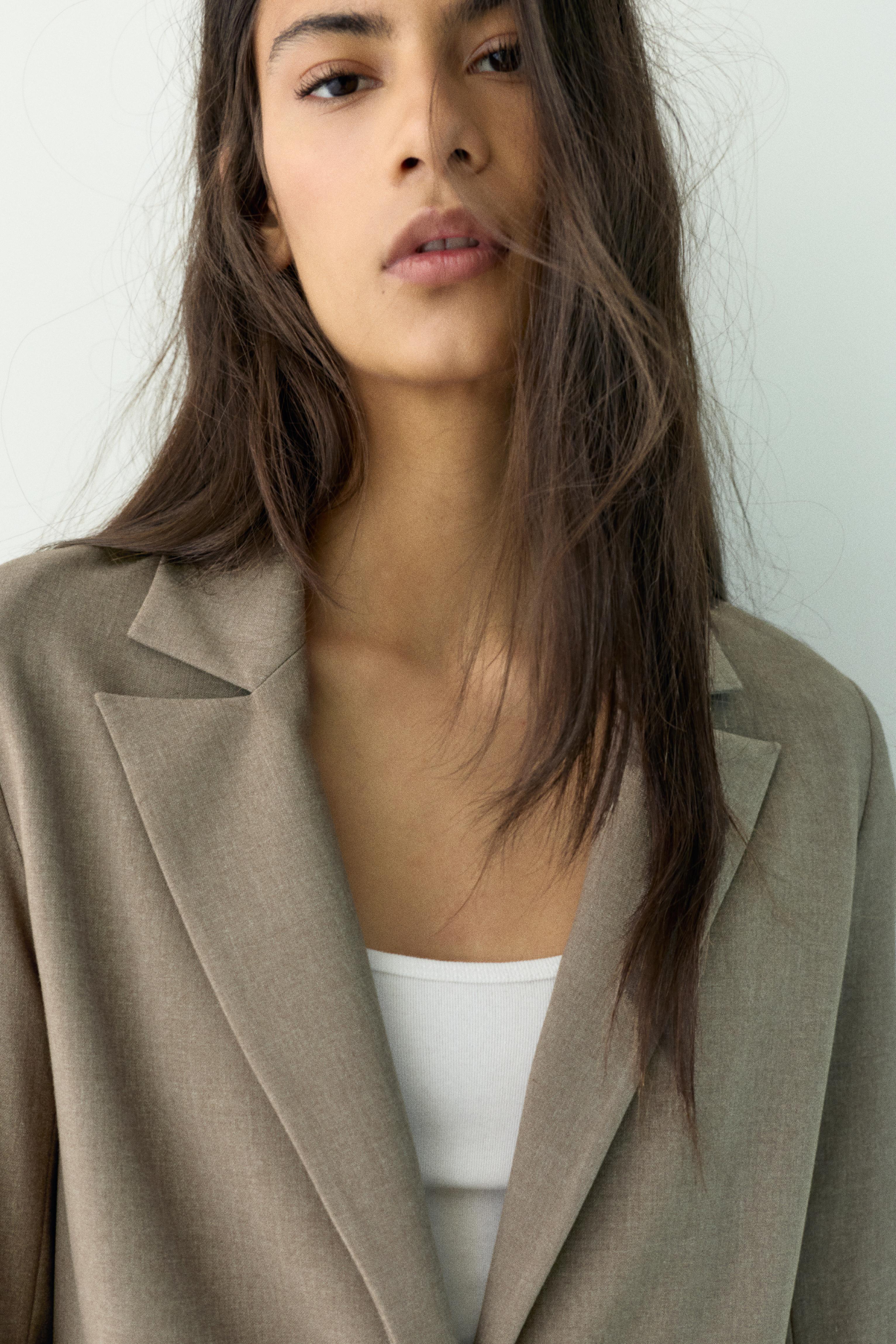 Basic blazer — Mole brown