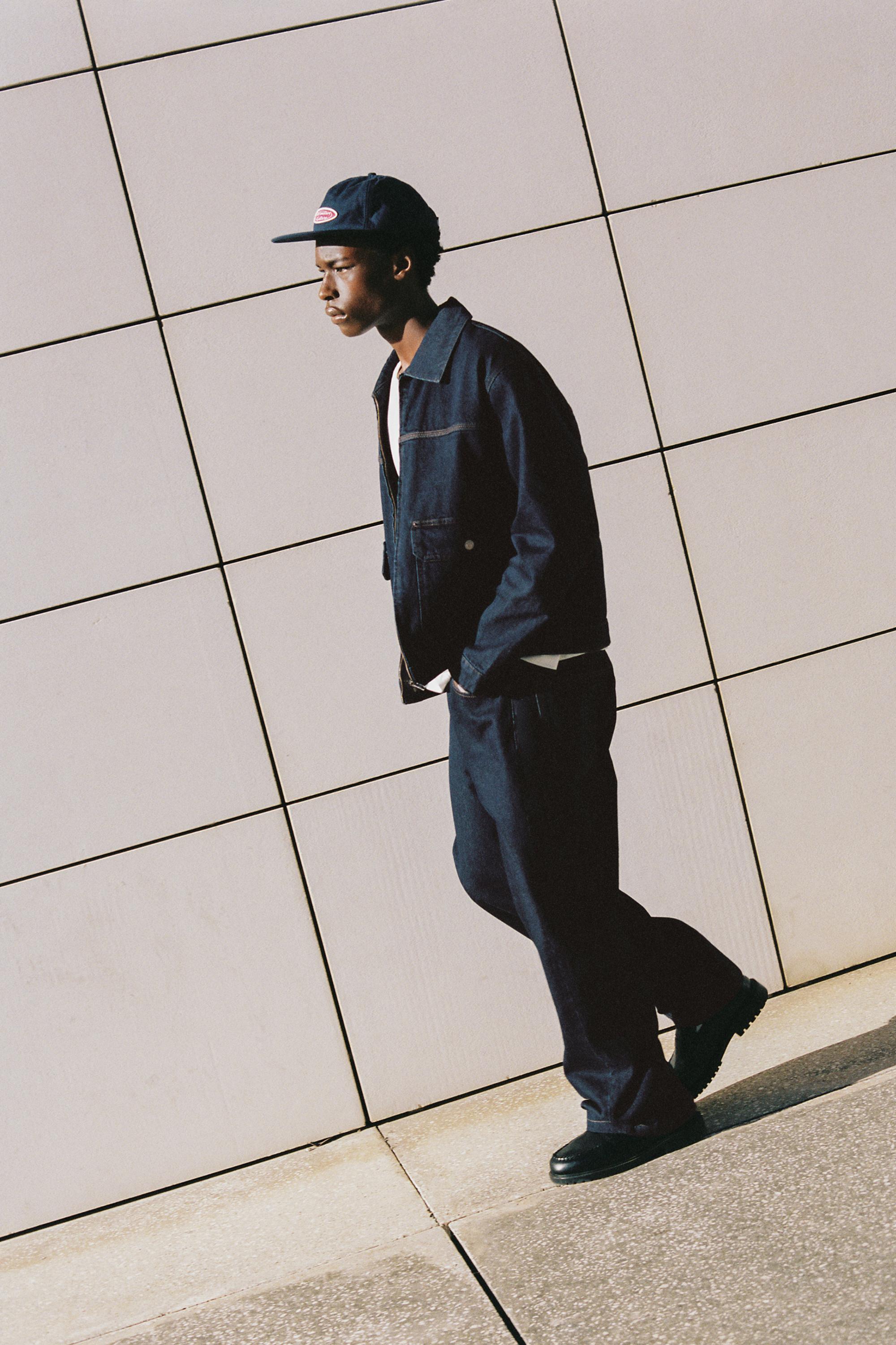 Relaxed fit jeans — Navy