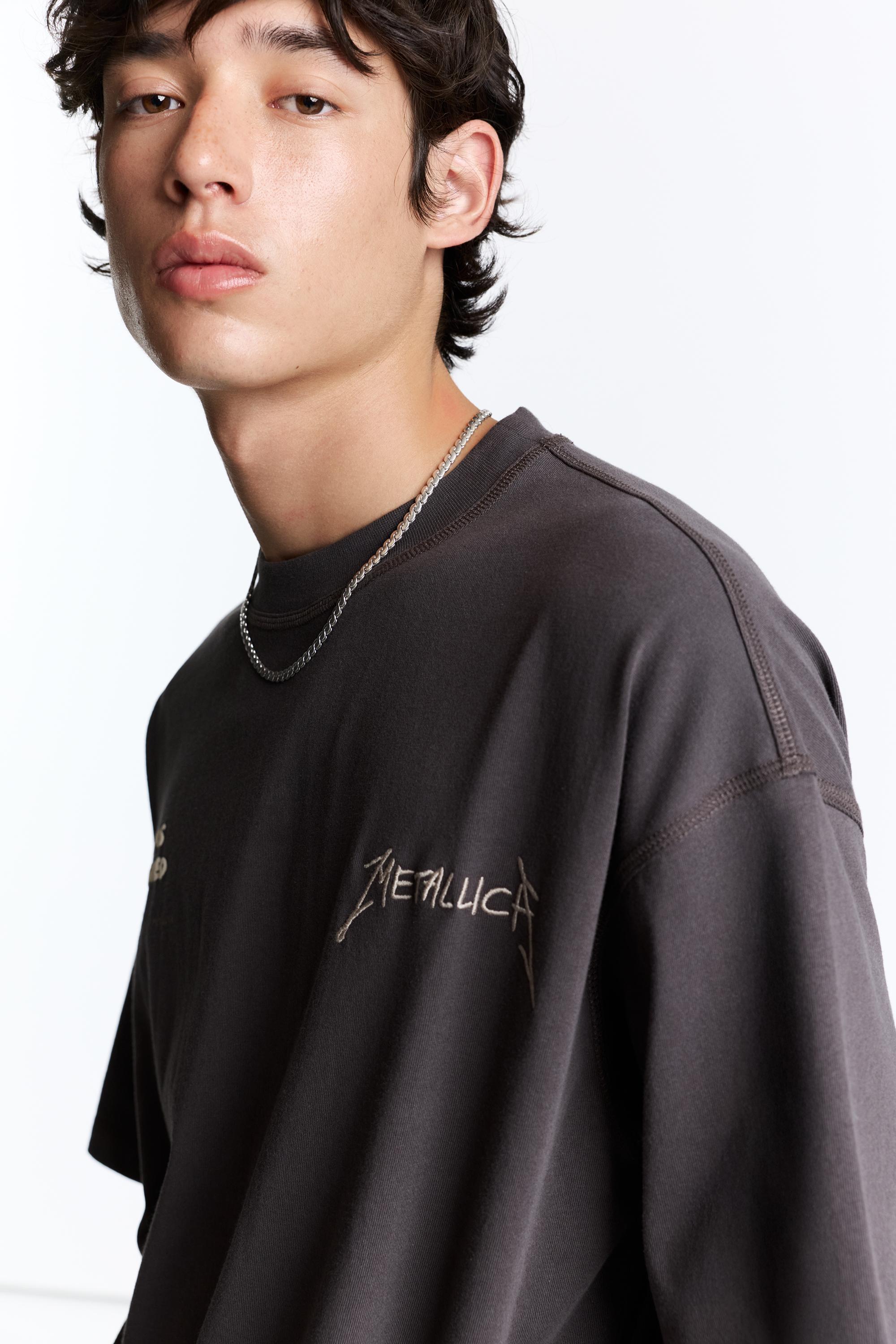 Metallica T-shirt — Anthracite grey