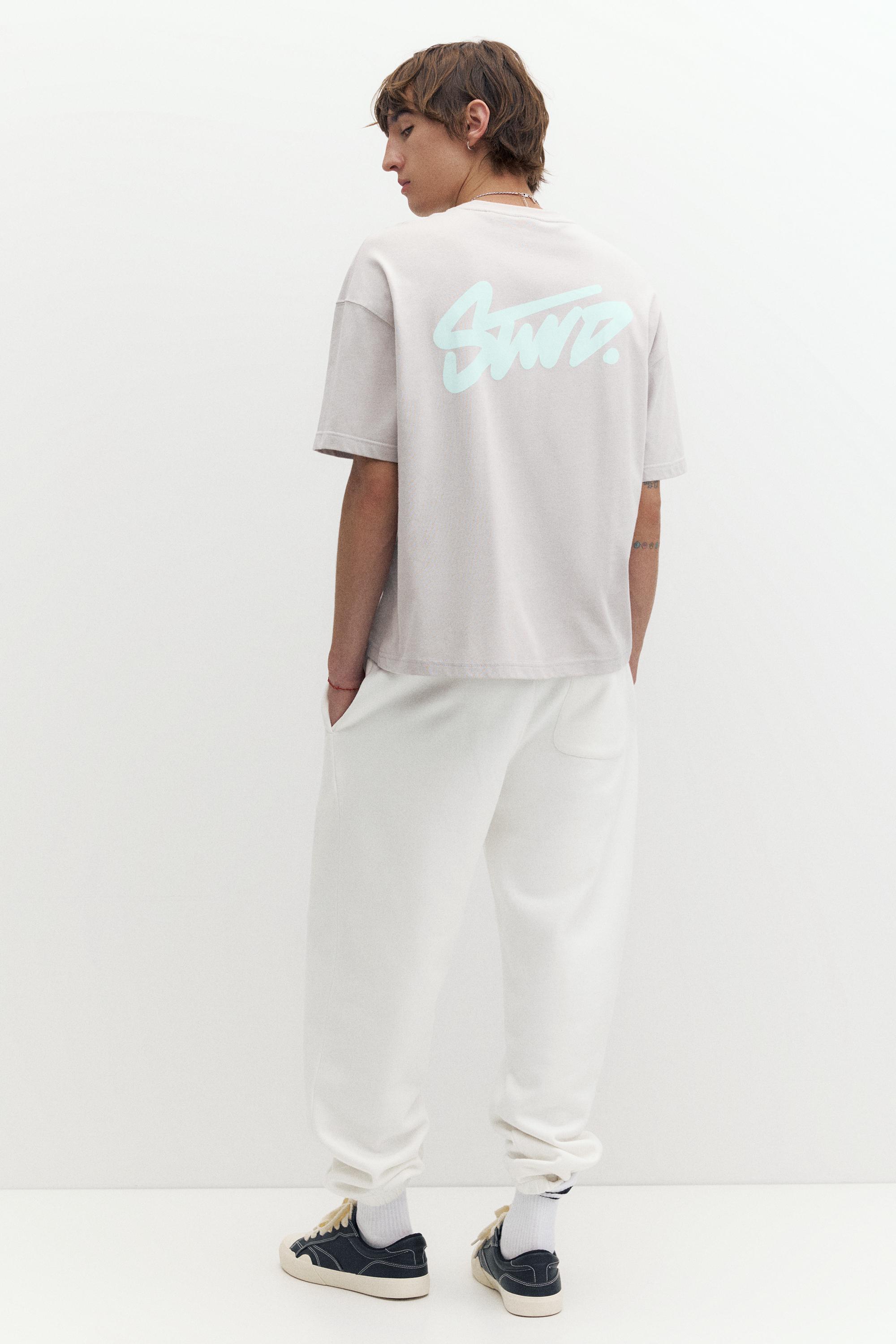 STWD joggers — Off white