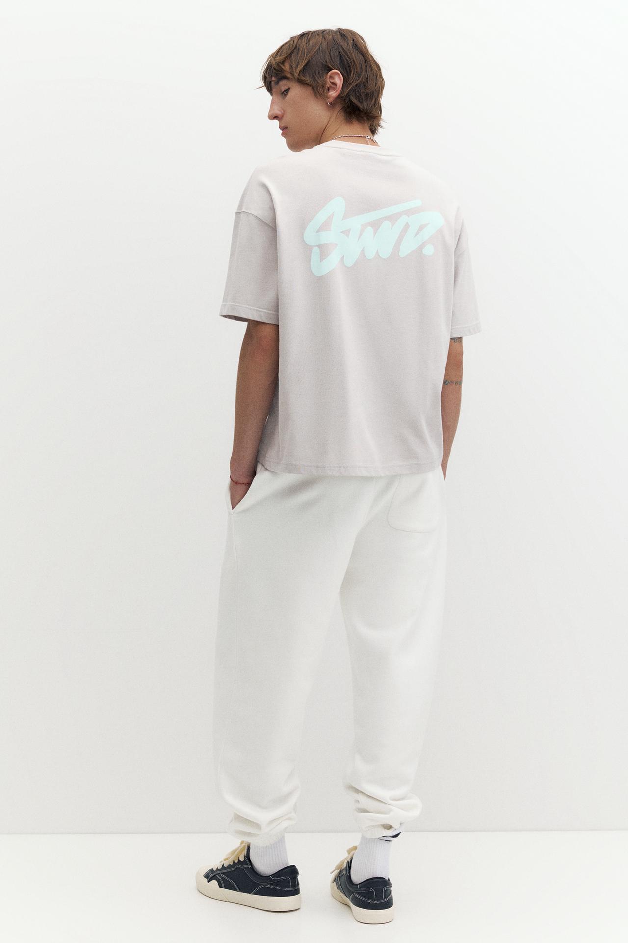 STWD joggers — Off white