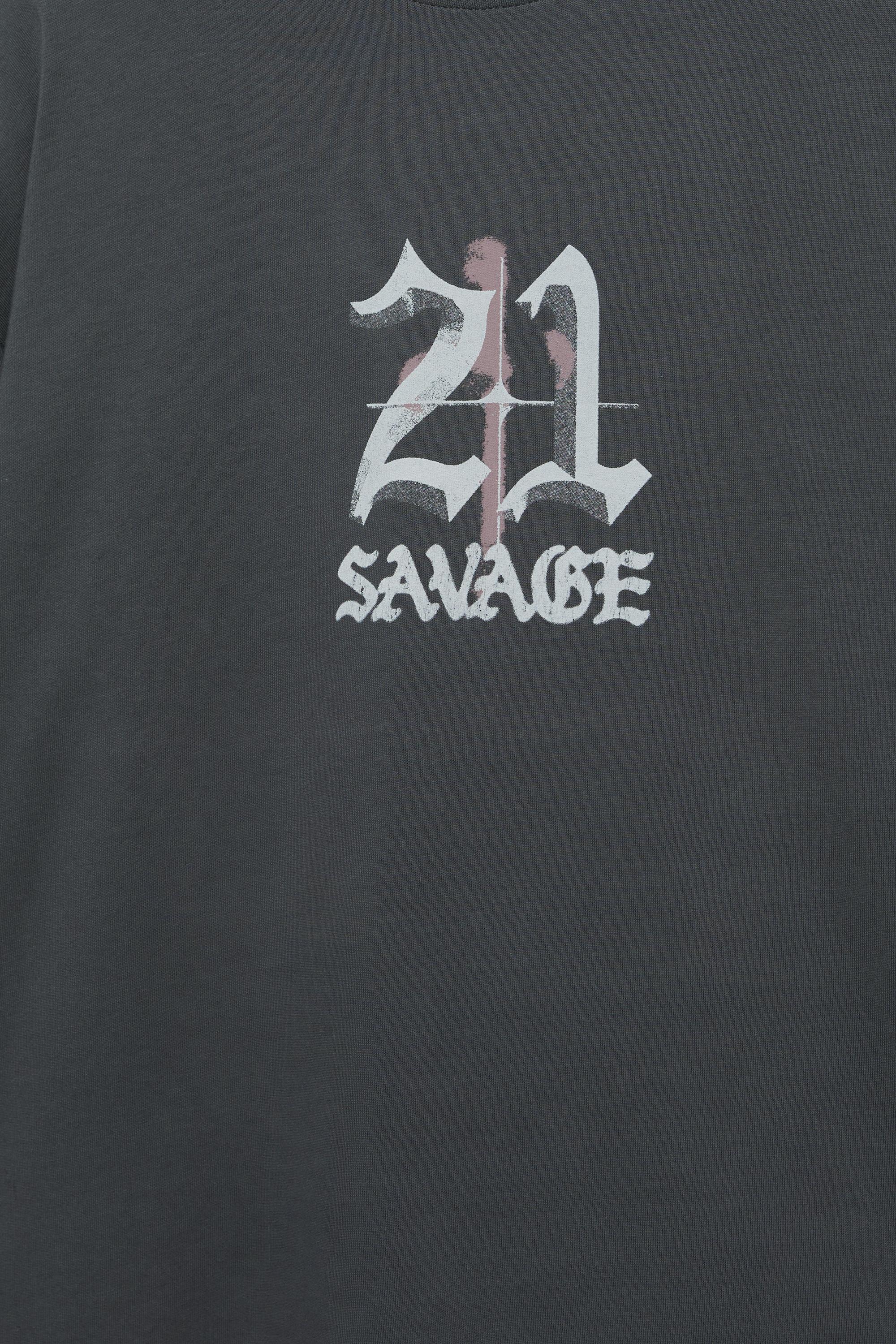 21 Savage çift kollu t-shirt - Görsel 5