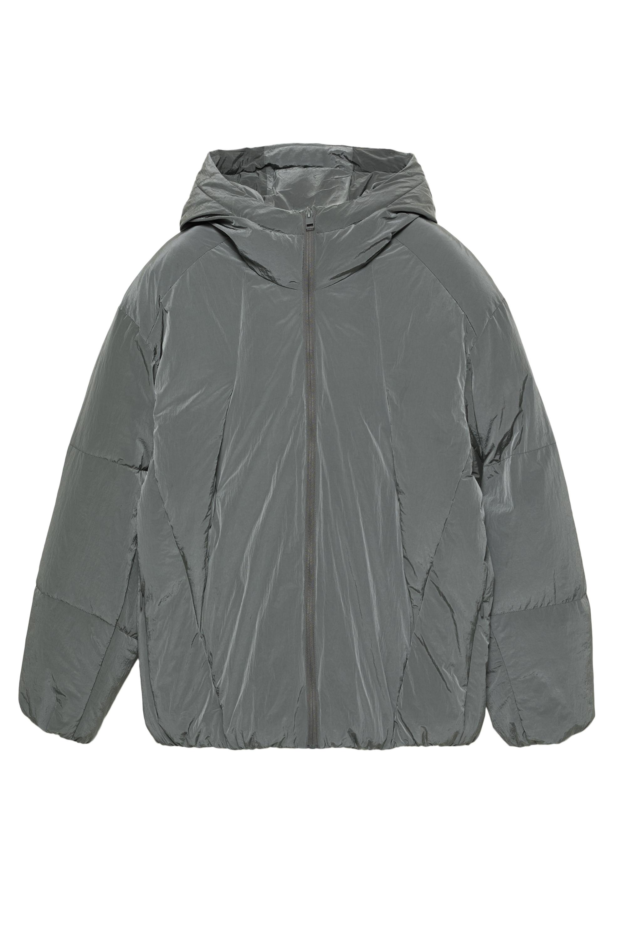 Kesimli şişme mont - Görsel 5