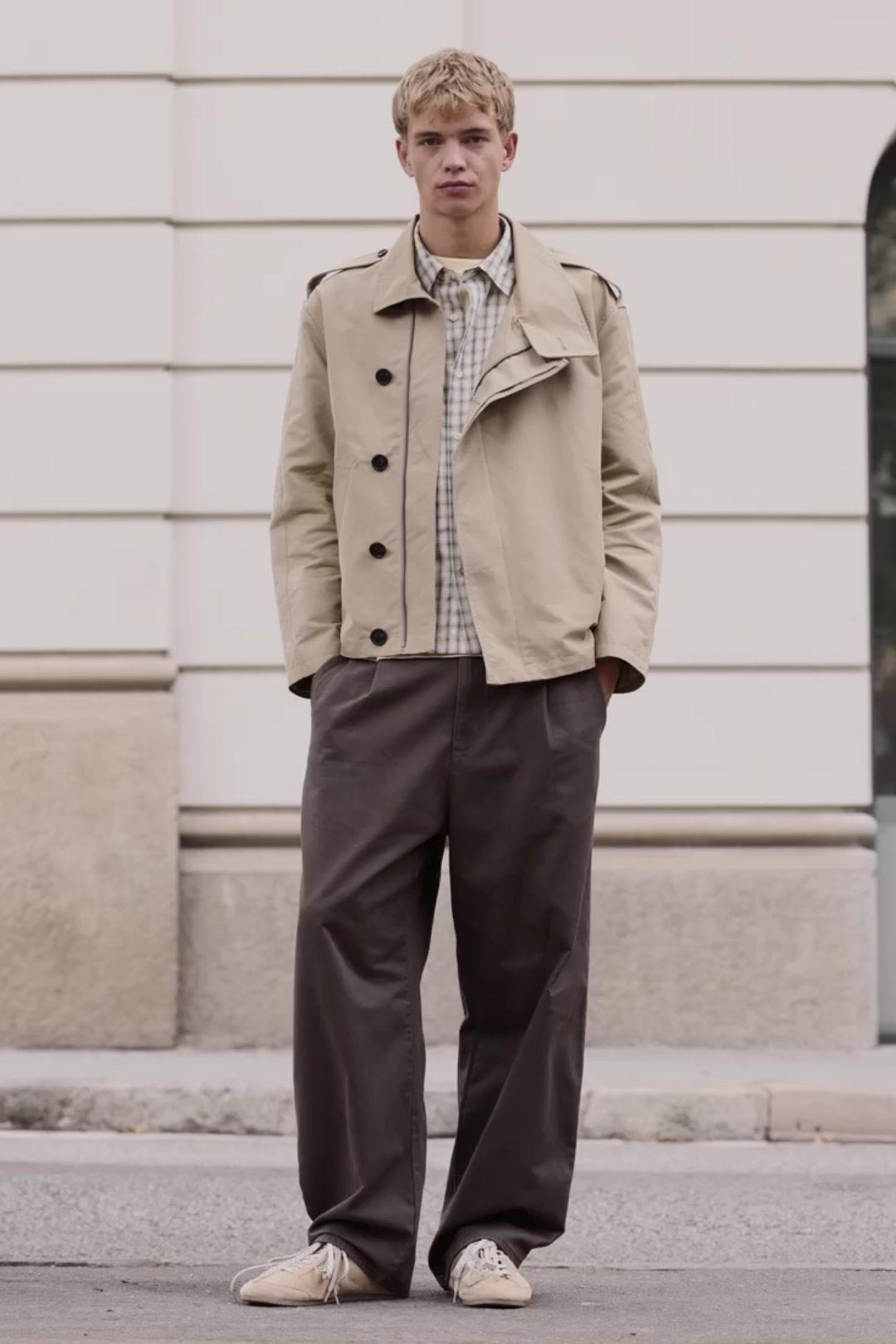 Short trench coat | Pull&Bear United States