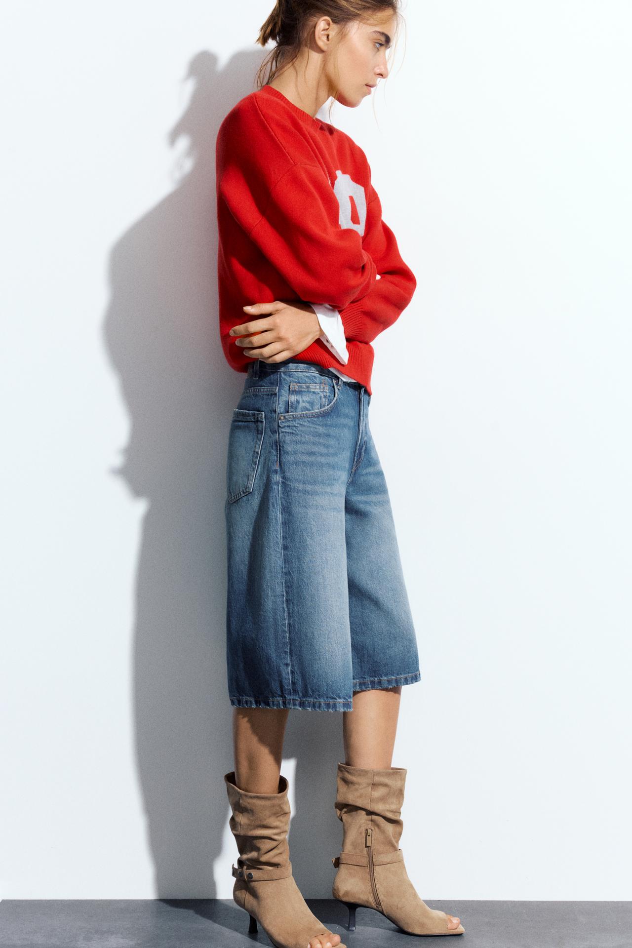 Red star number jumper — Red