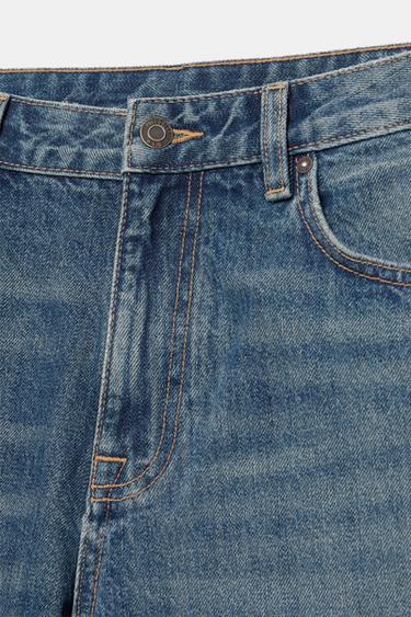 Standard denim Bermuda shorts — Medium blue 8