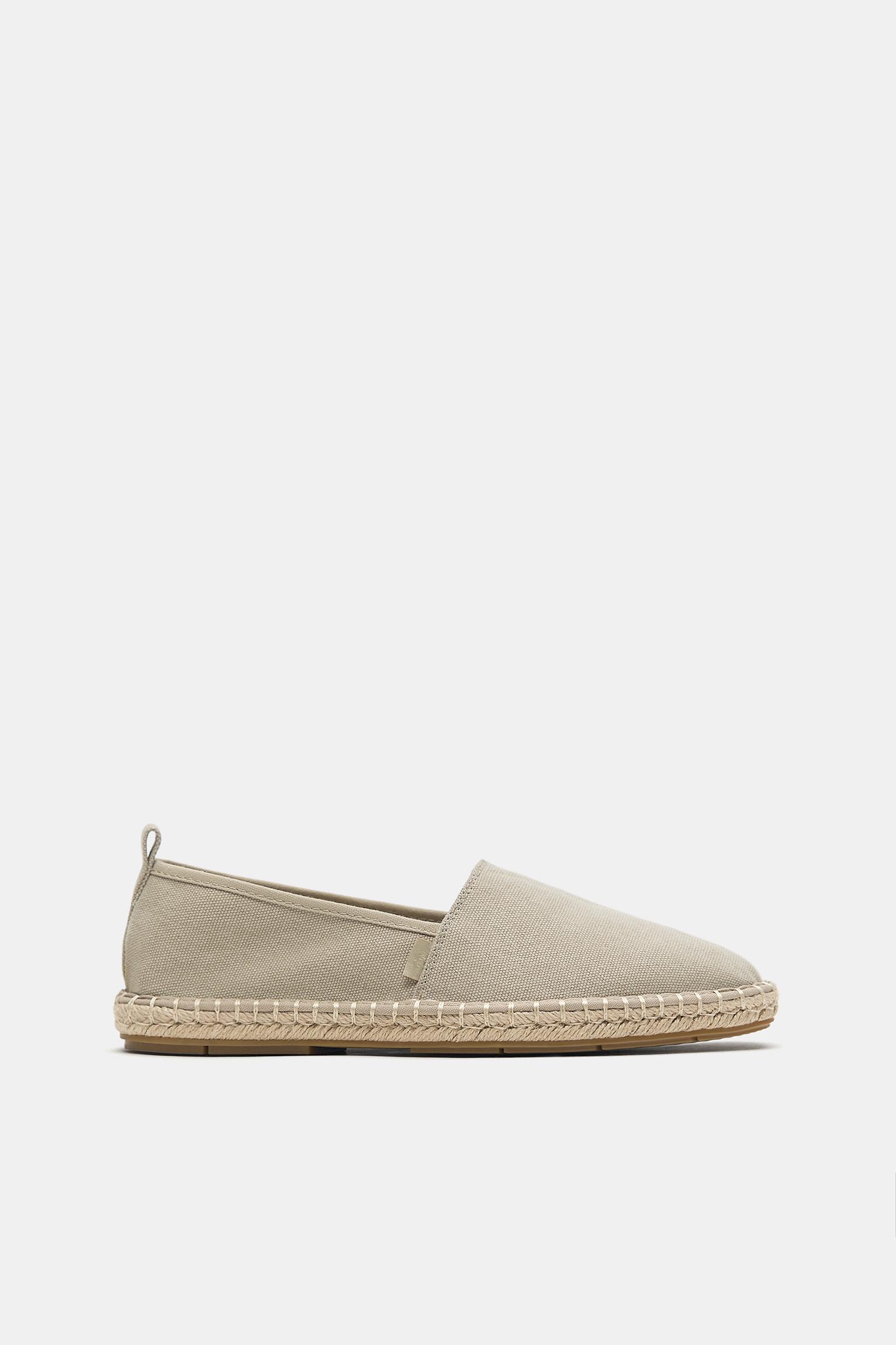 Jute espadrilles — Ecru