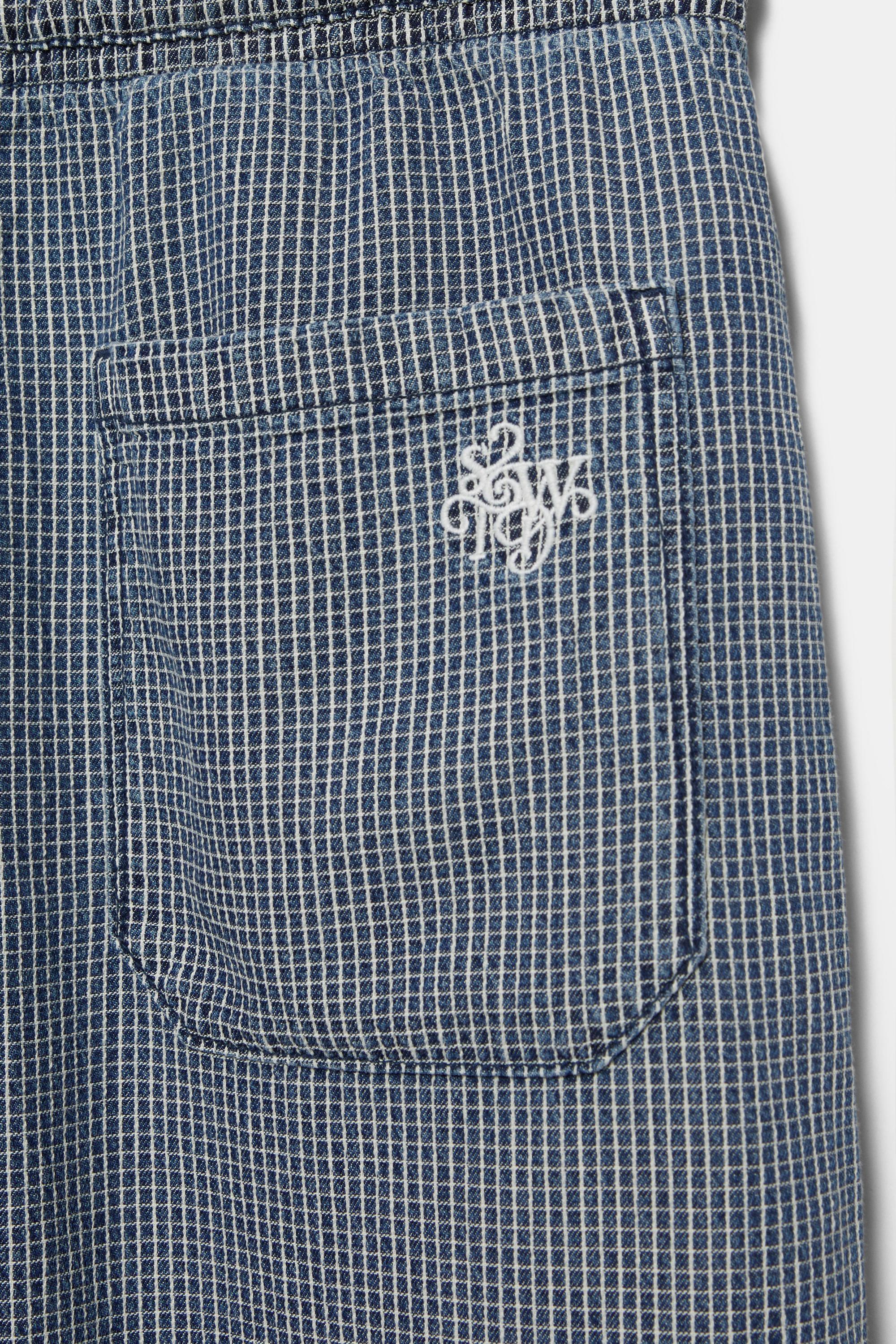 Denim joggers — Blue