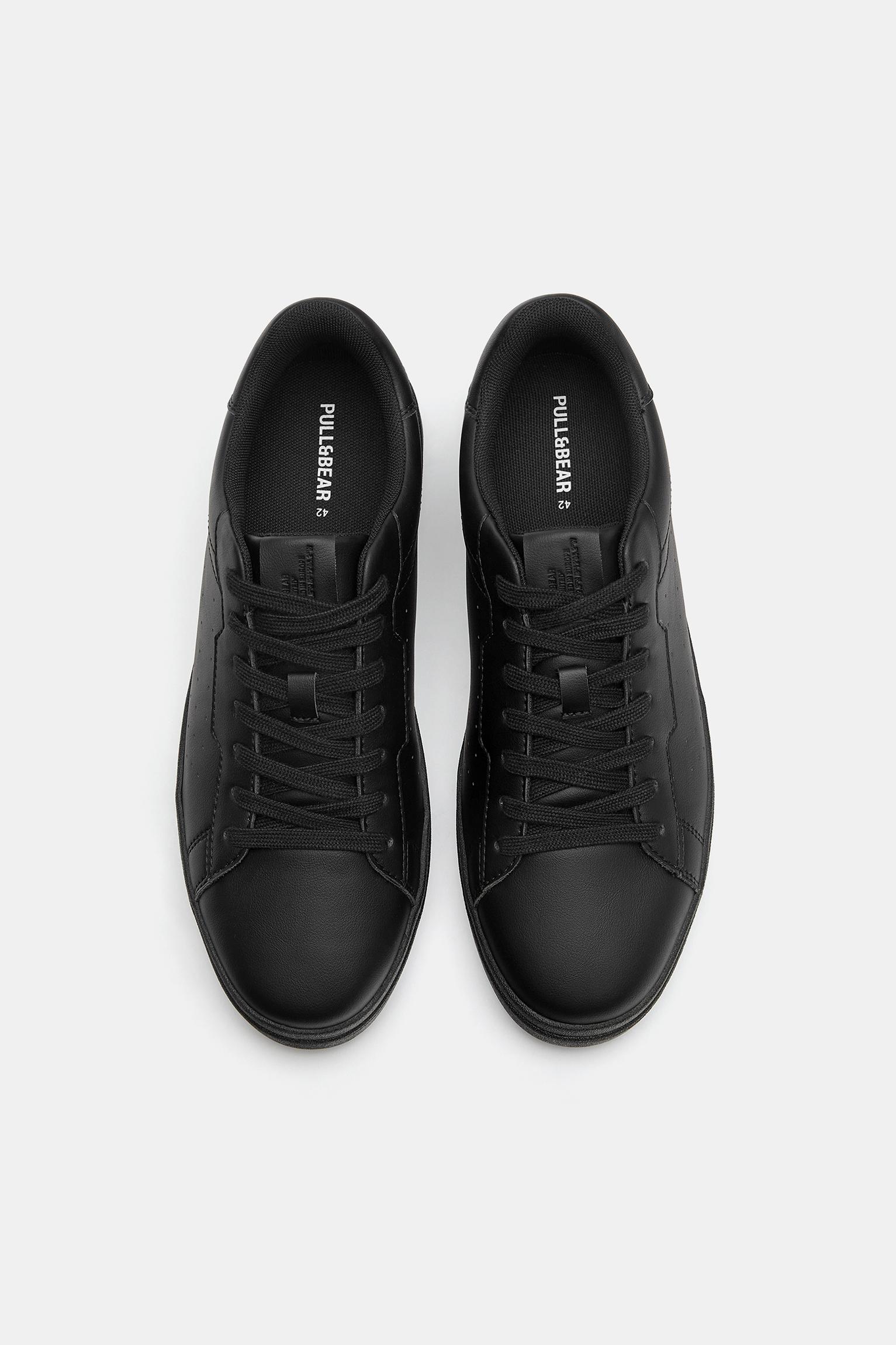 Casual chunky sole trainers — Black