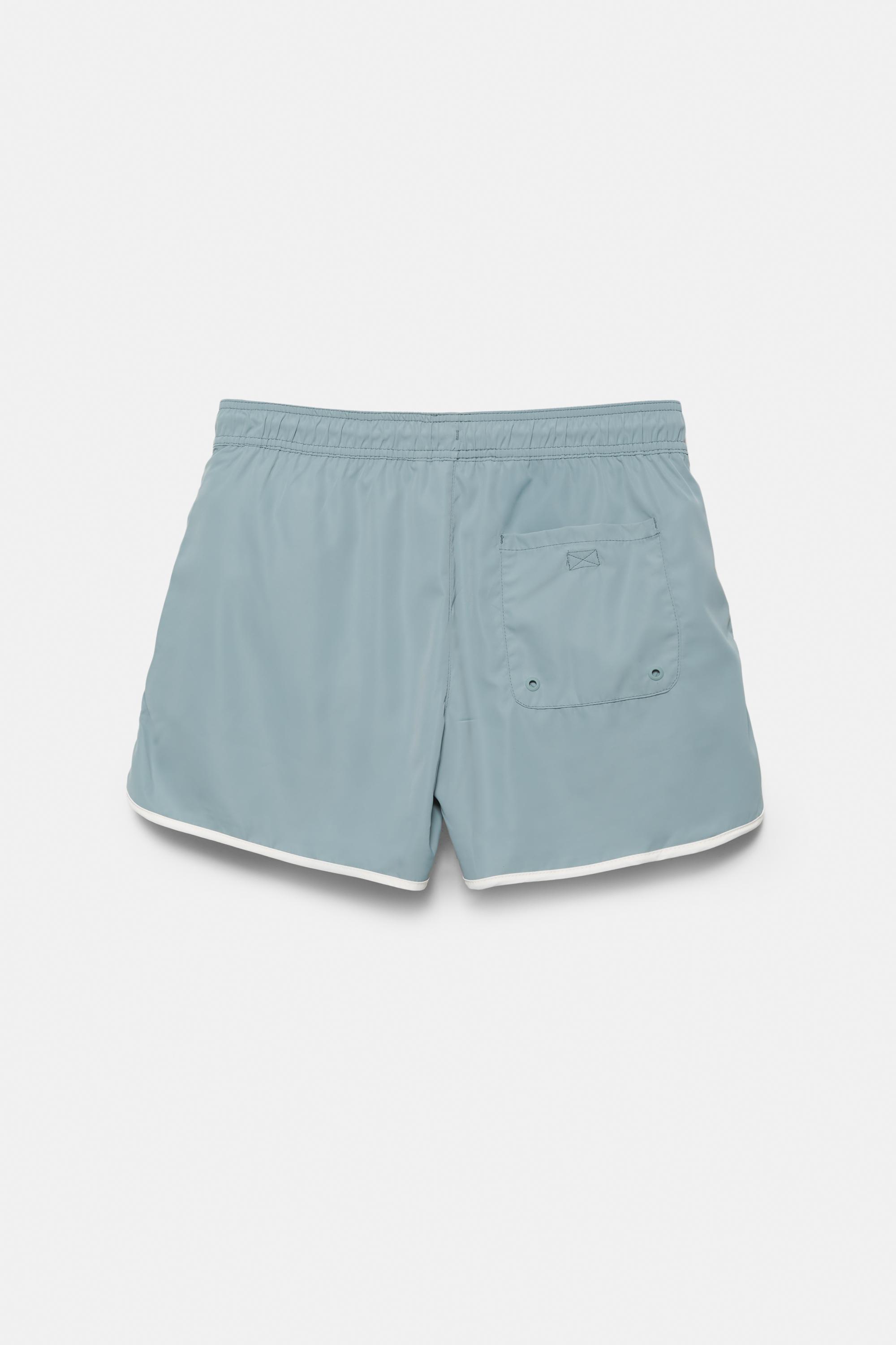 STWD board shorts — Aquamarine
