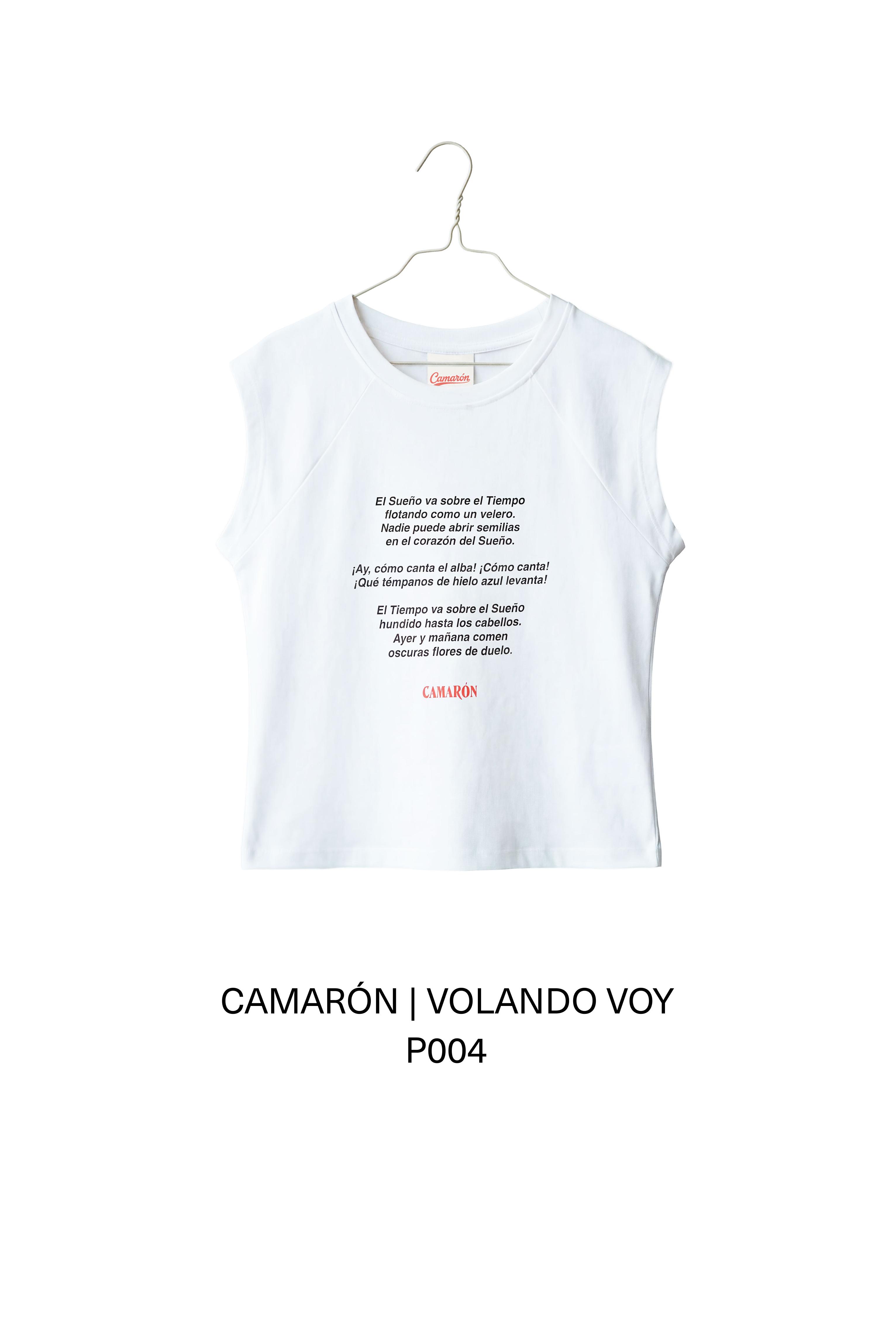 Camarón de la Isla tank top — Ice