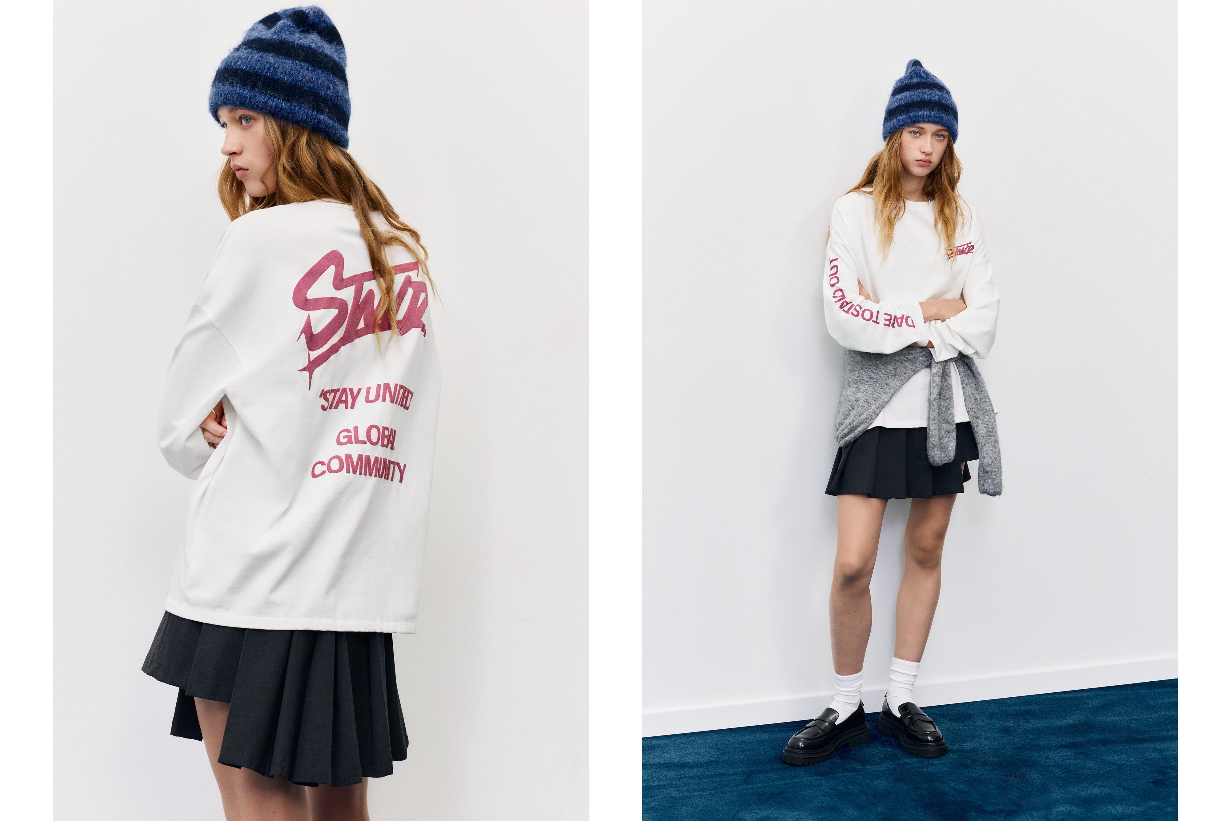 STWD grafik baskılı t-shirt - Görsel 32