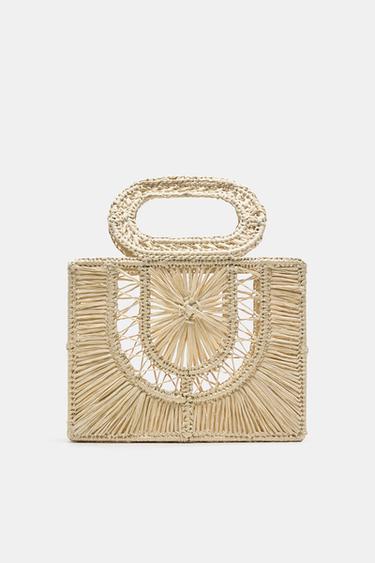 Square handbag — Beige 1