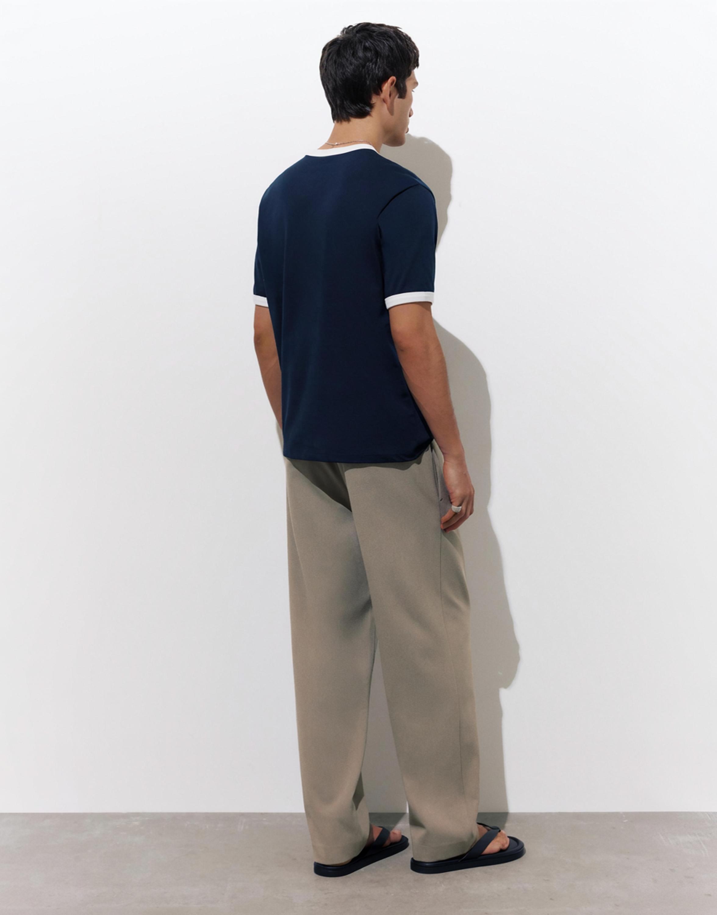 Tailored fit joggers — Taupe