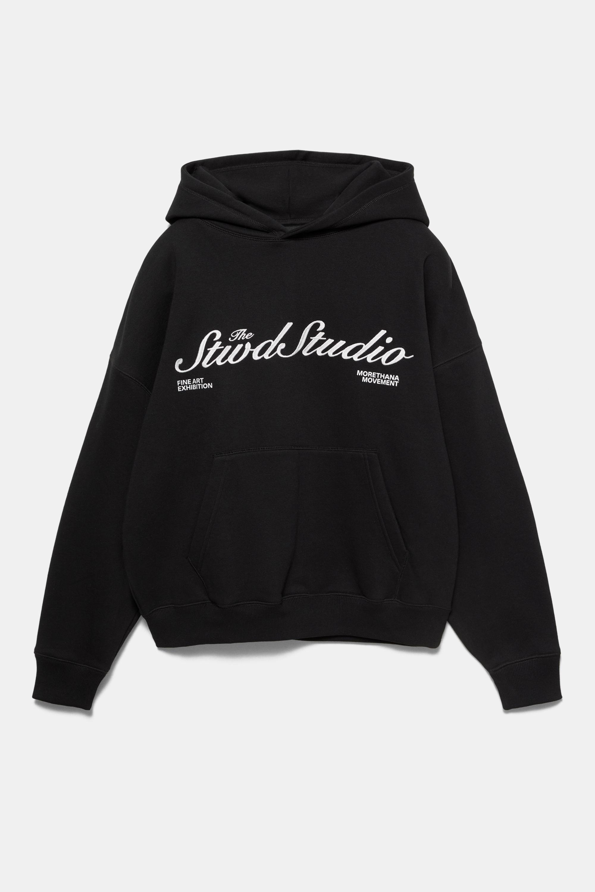 STWD Studio kapüşonlu sweatshirt - Görsel 5