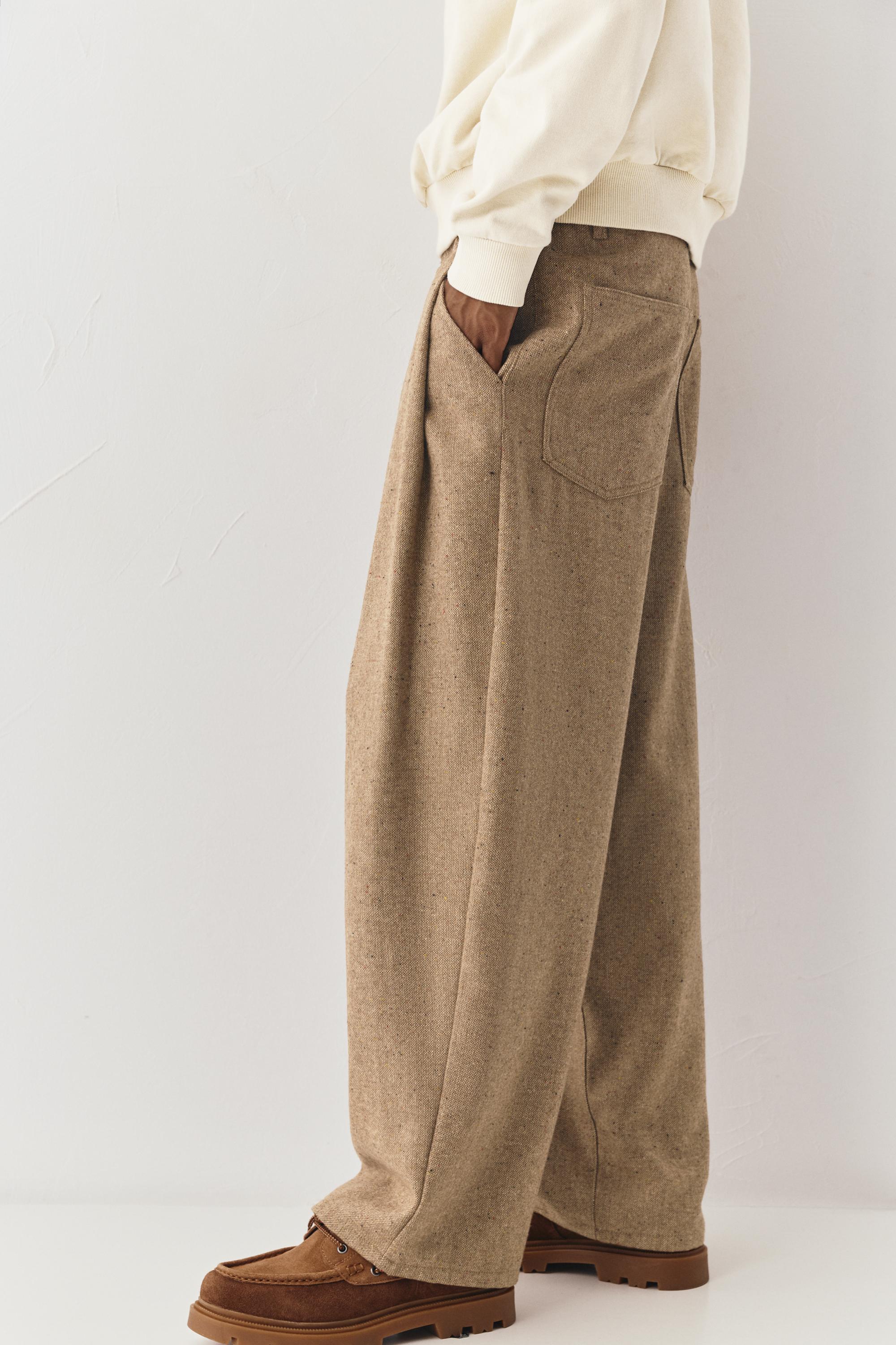 Yünlü tailored fit pantolon - Görsel 22