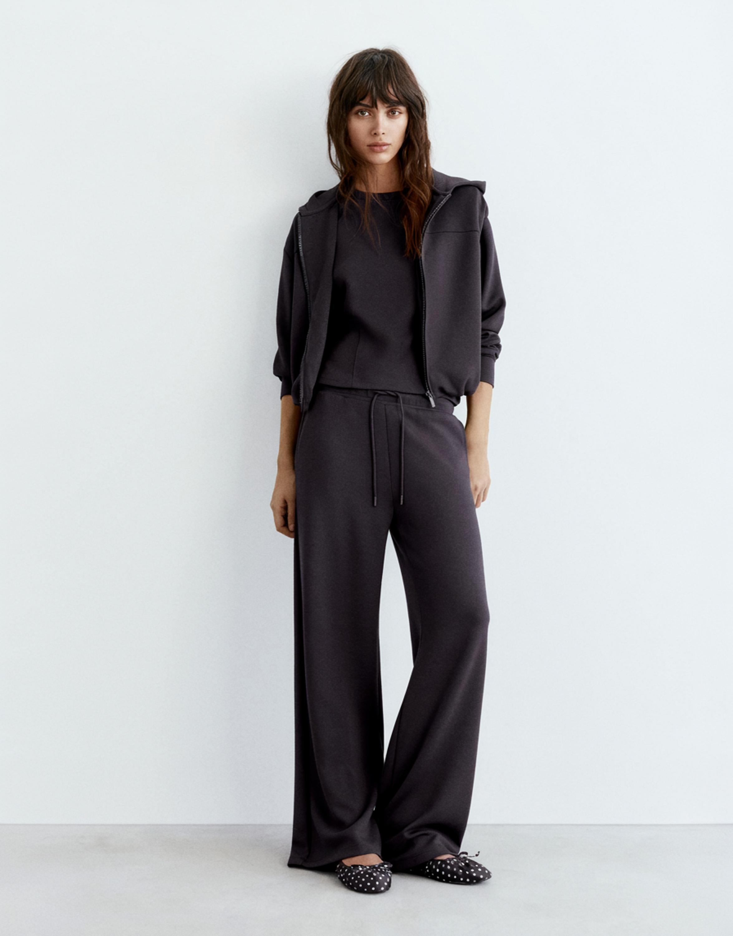 Yumuşak dokulu kapüşonlu sweatshirt - Görsel 77