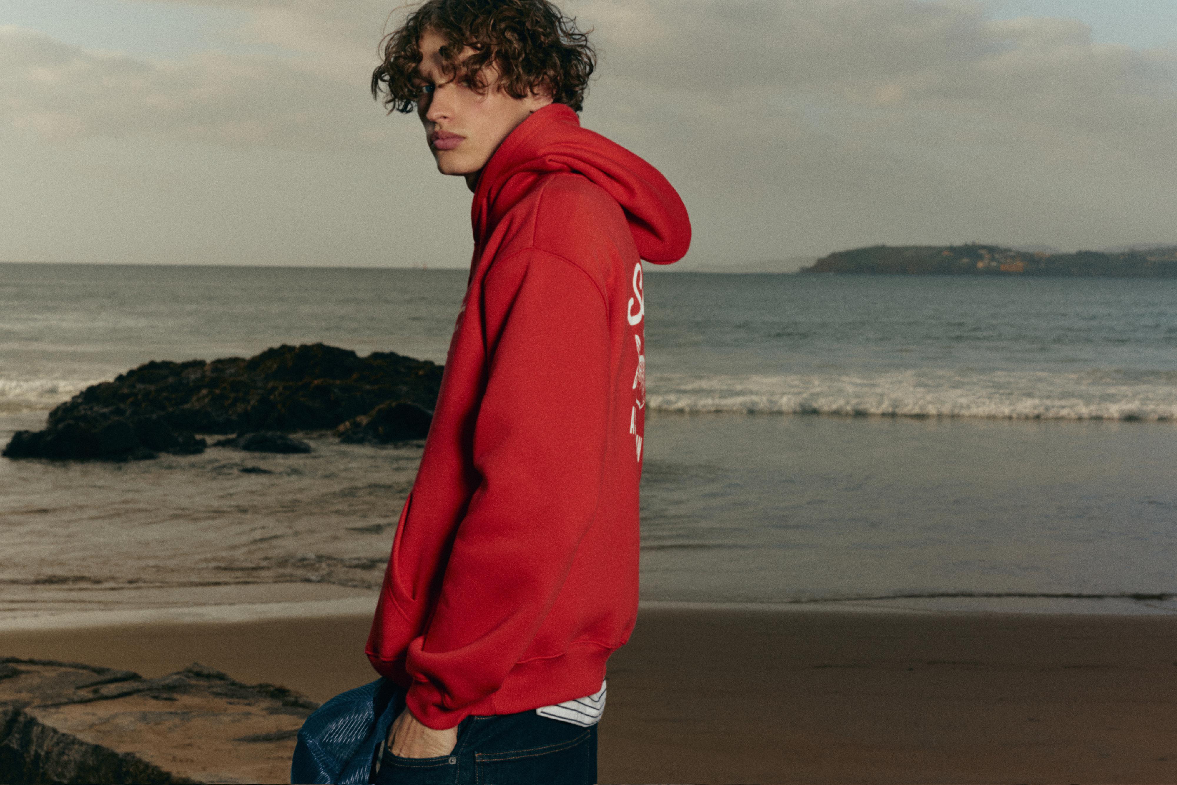 San Xoán hoodie — Red