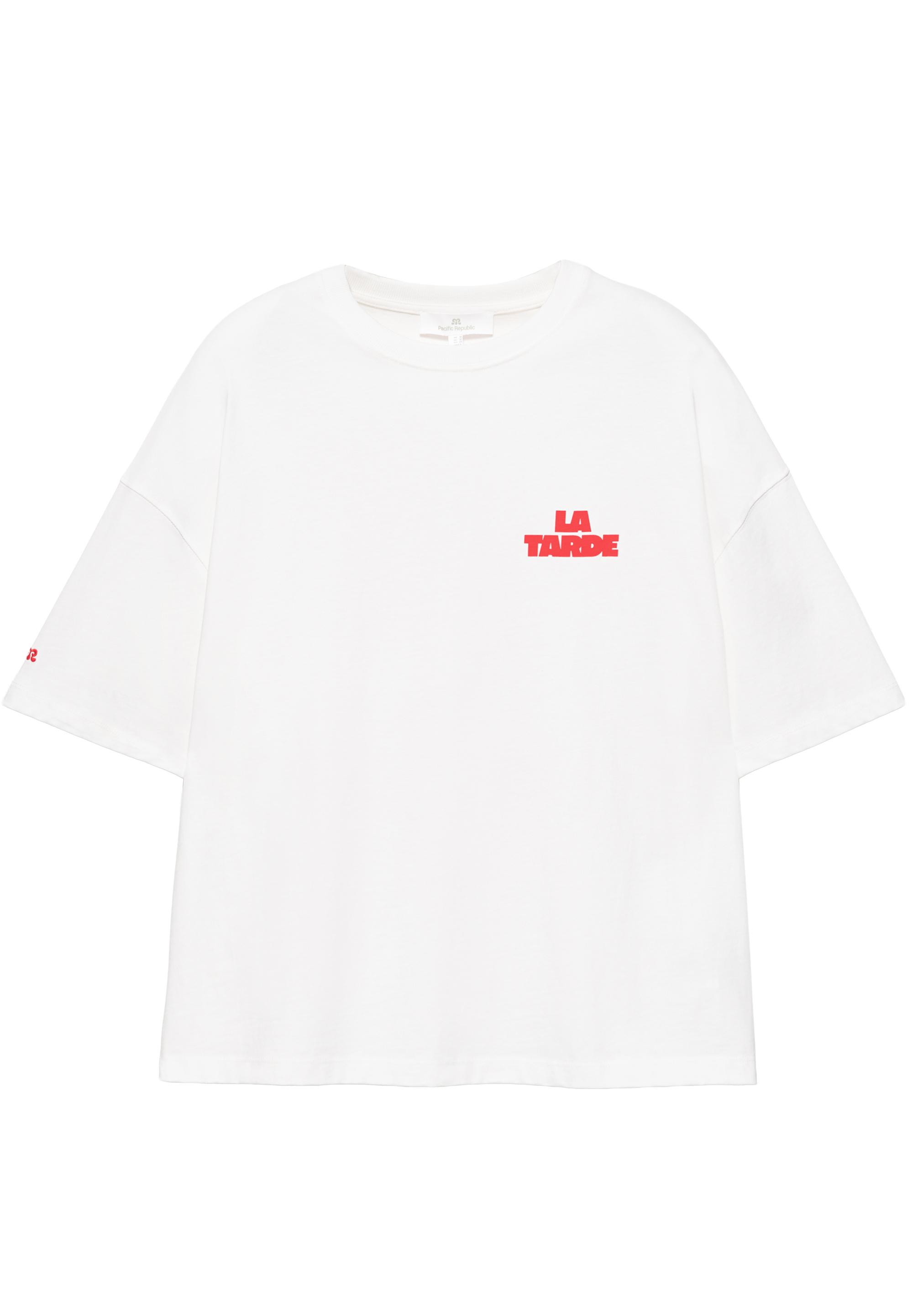 La Tarde graphic T-shirt — White
