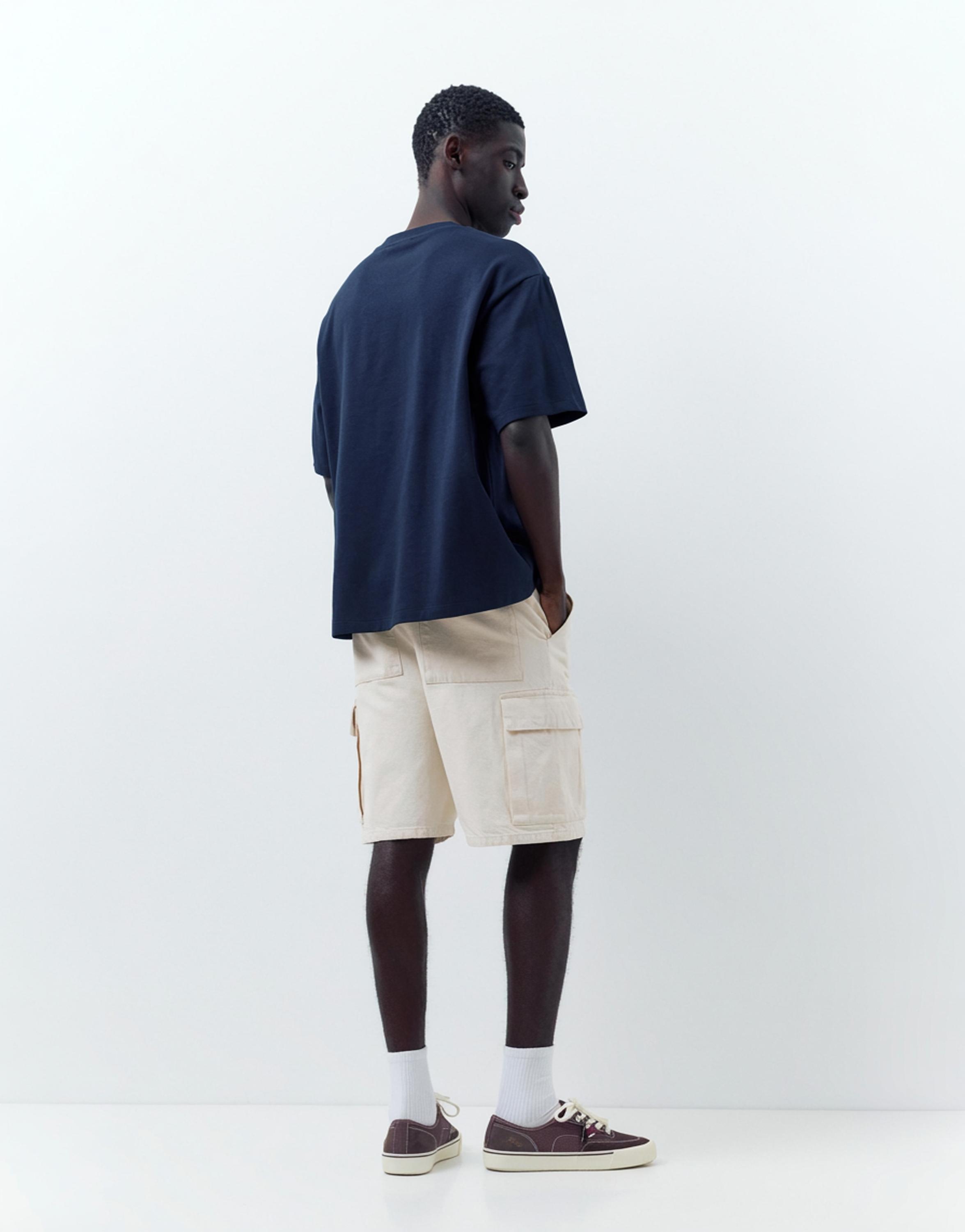 Baggy kargo bermuda - Görsel 76