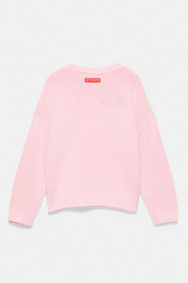Oversize star jumper — Pink 5
