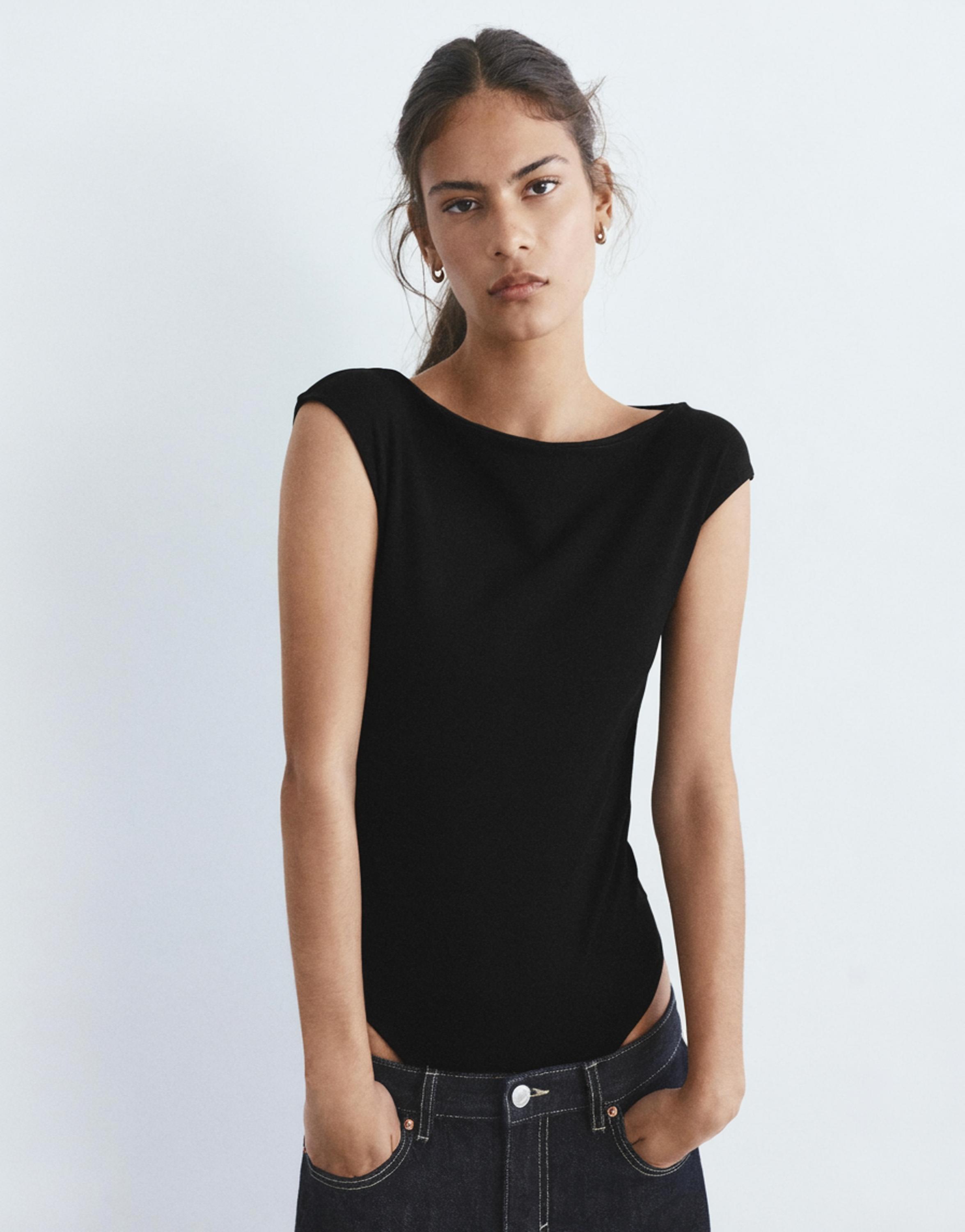 Kısa kollu body - Görsel 9