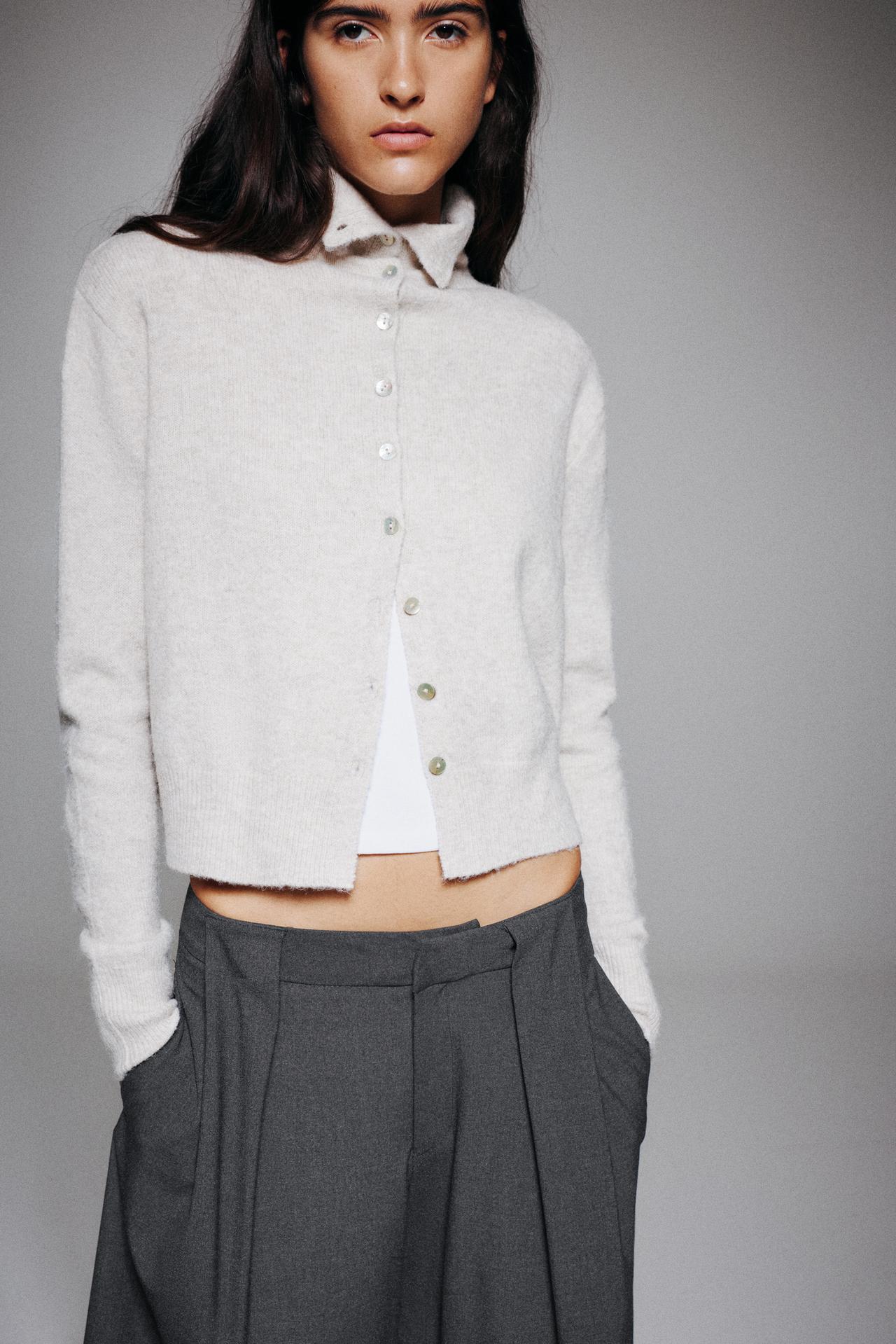 Pleated tailored bermuda shorts — Dark grey
