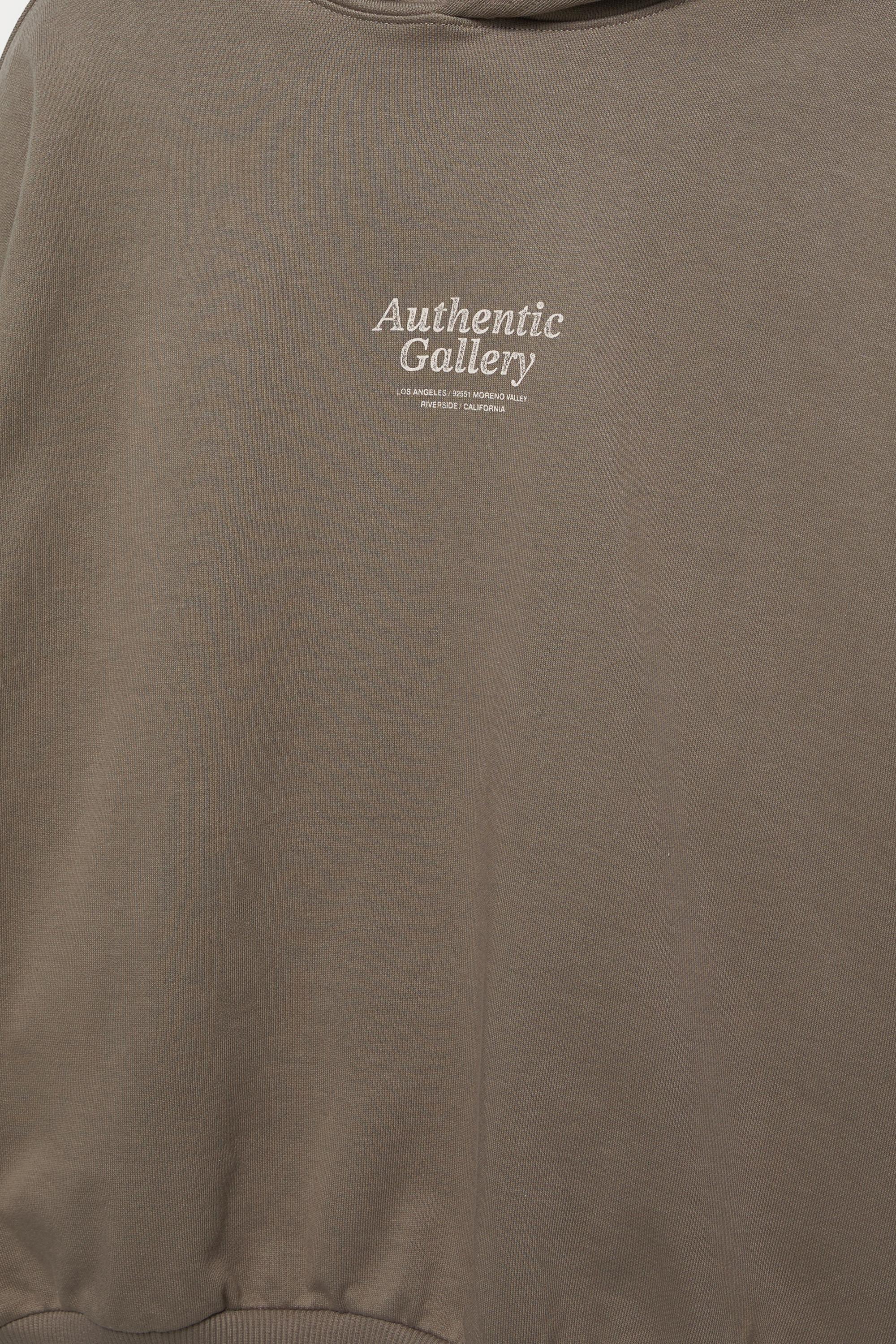 Kapüşonlu Authentic Gallery sweatshirt - Görsel 5