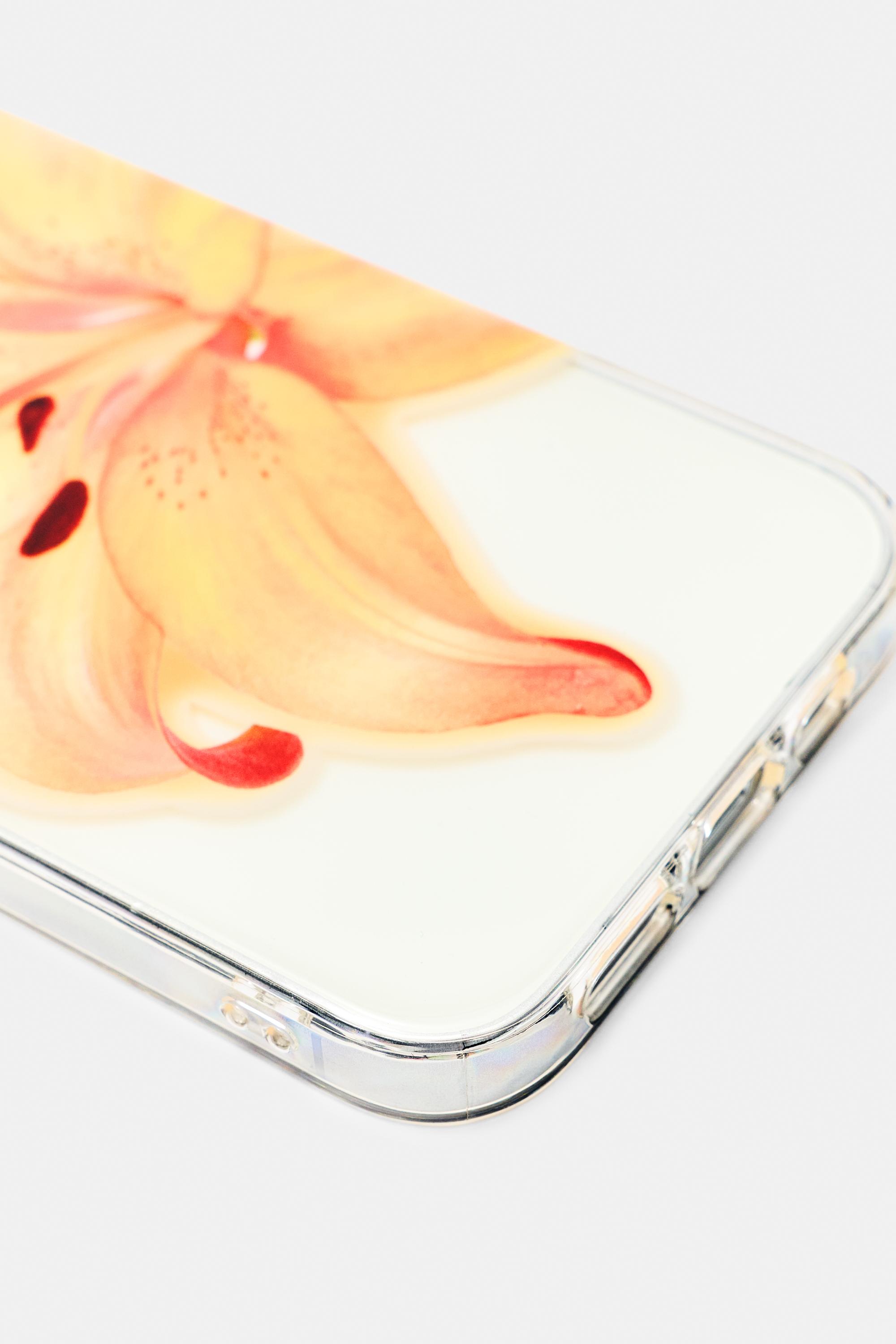 Flower iPhone case — Yellow