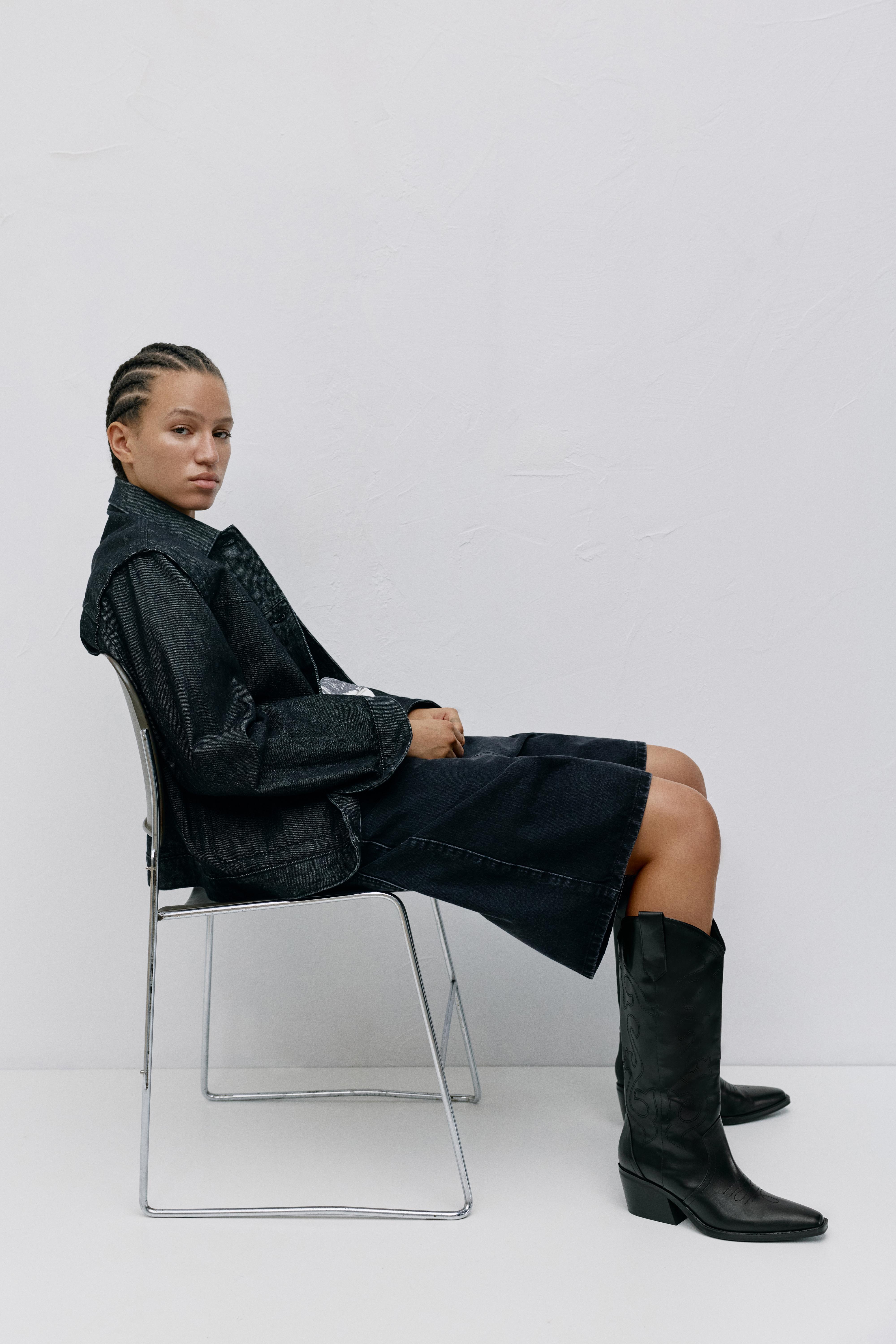 Cowboy boots — Black
