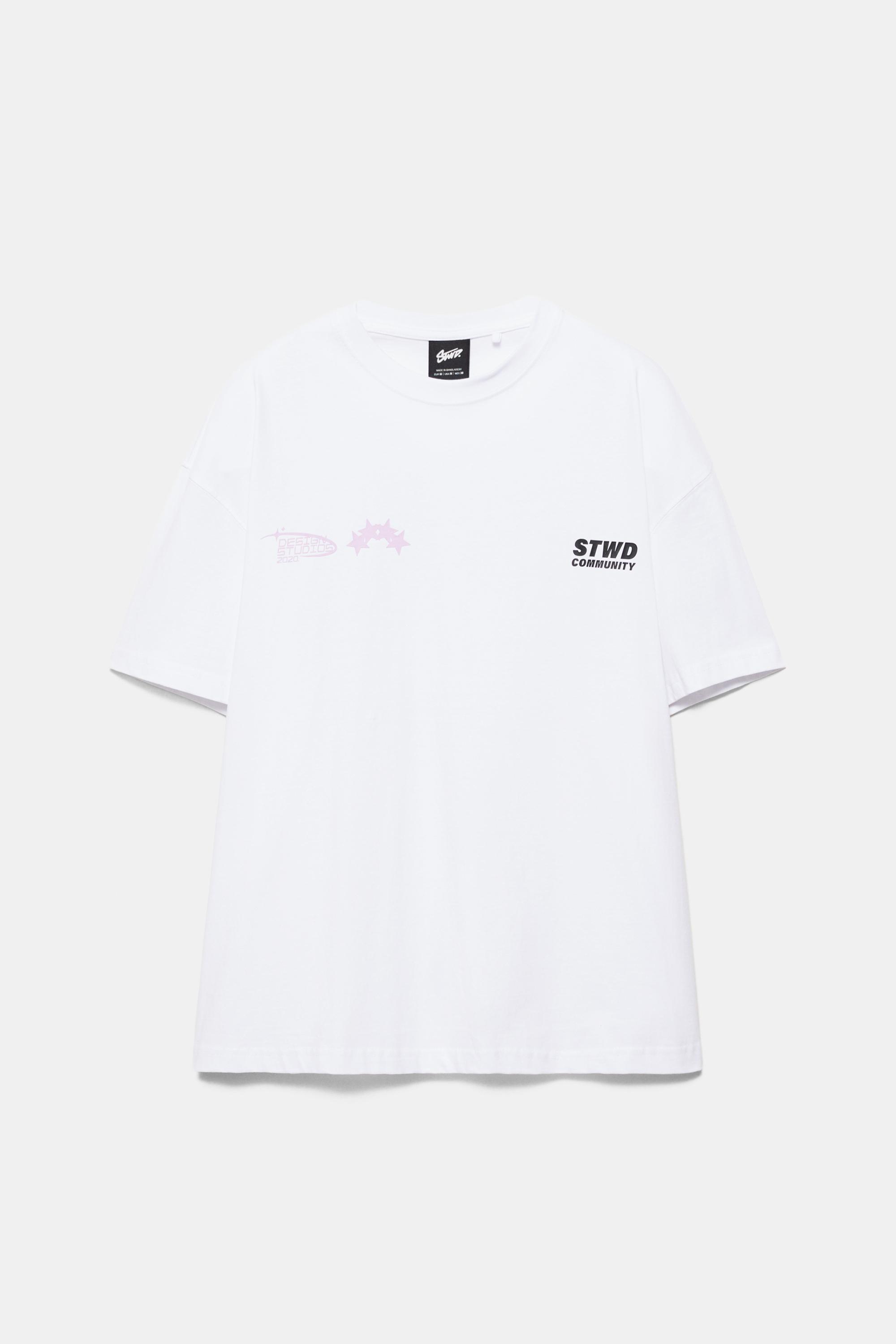 Beyaz STWD t-shirt