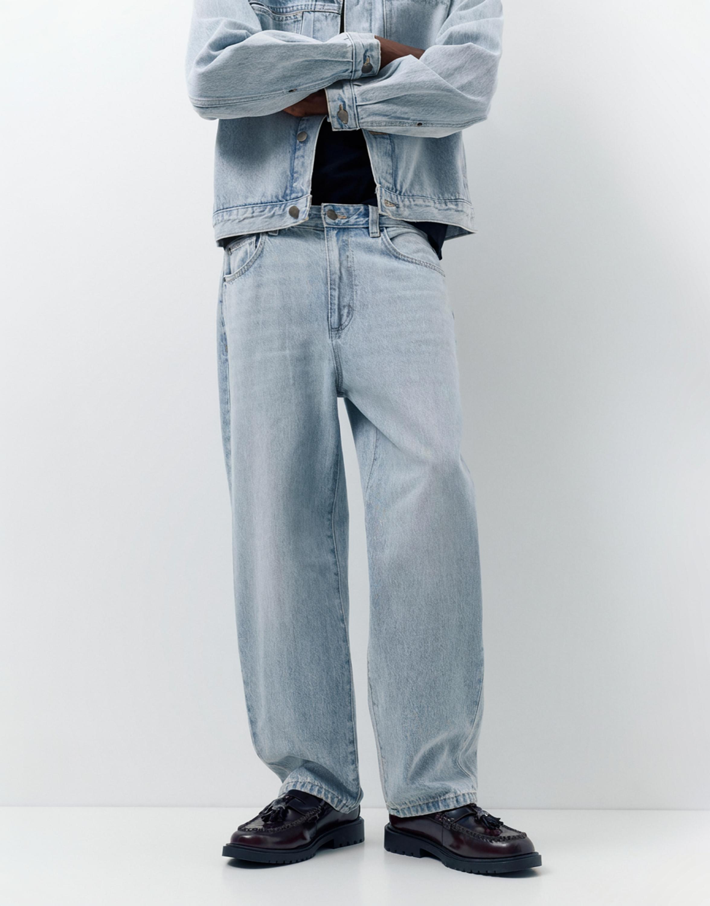 Baggy jeans — Pale indigo