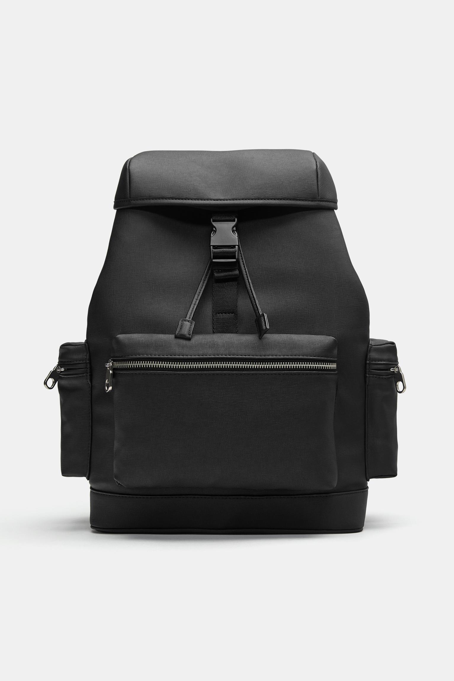 Tokalı dokulu sırt çantası - Görsel 27