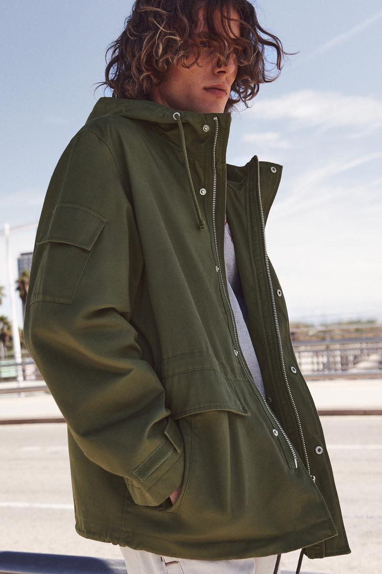 Utility parka — Khaki