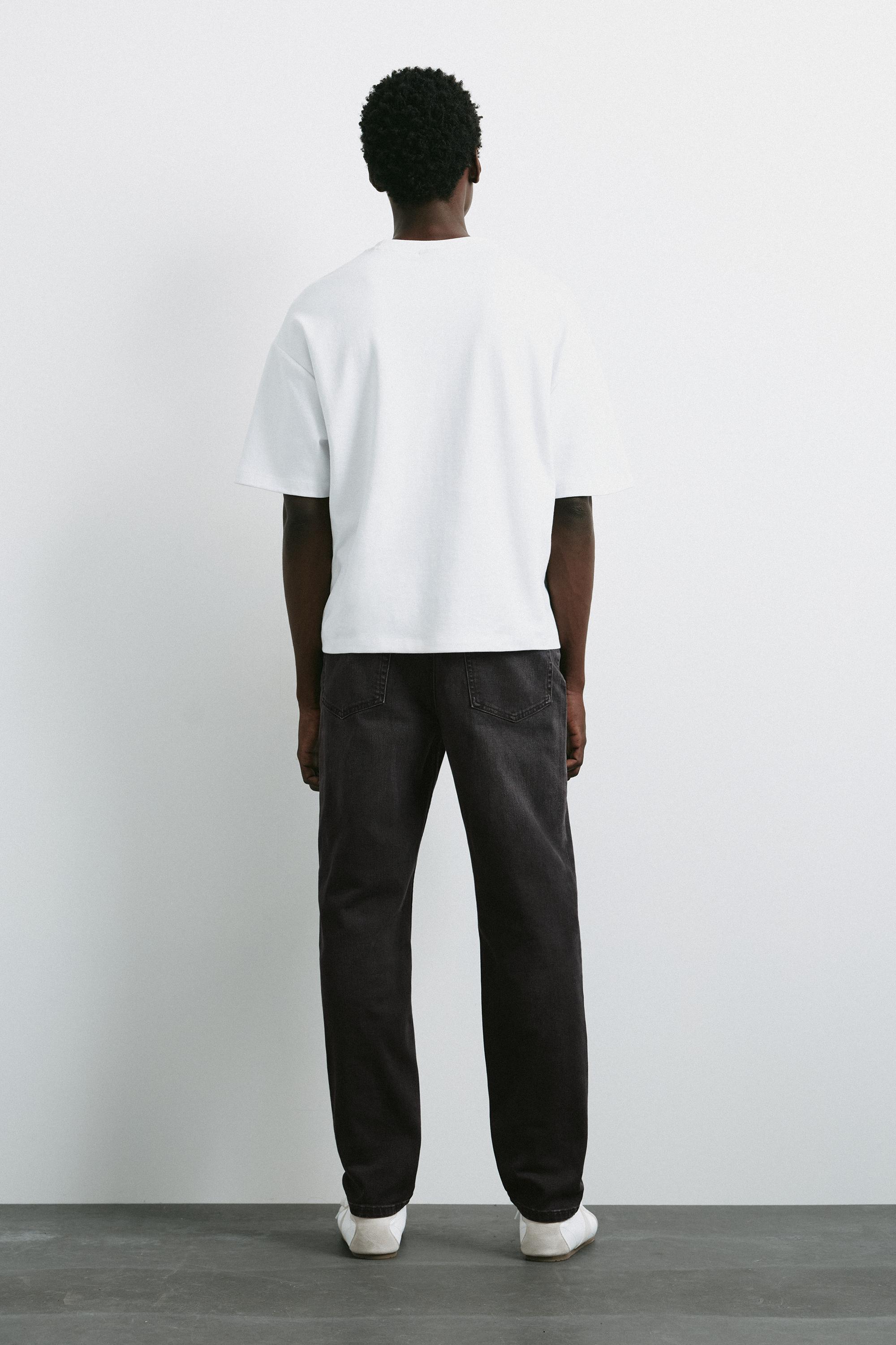 Slim fit jeans — Faded black