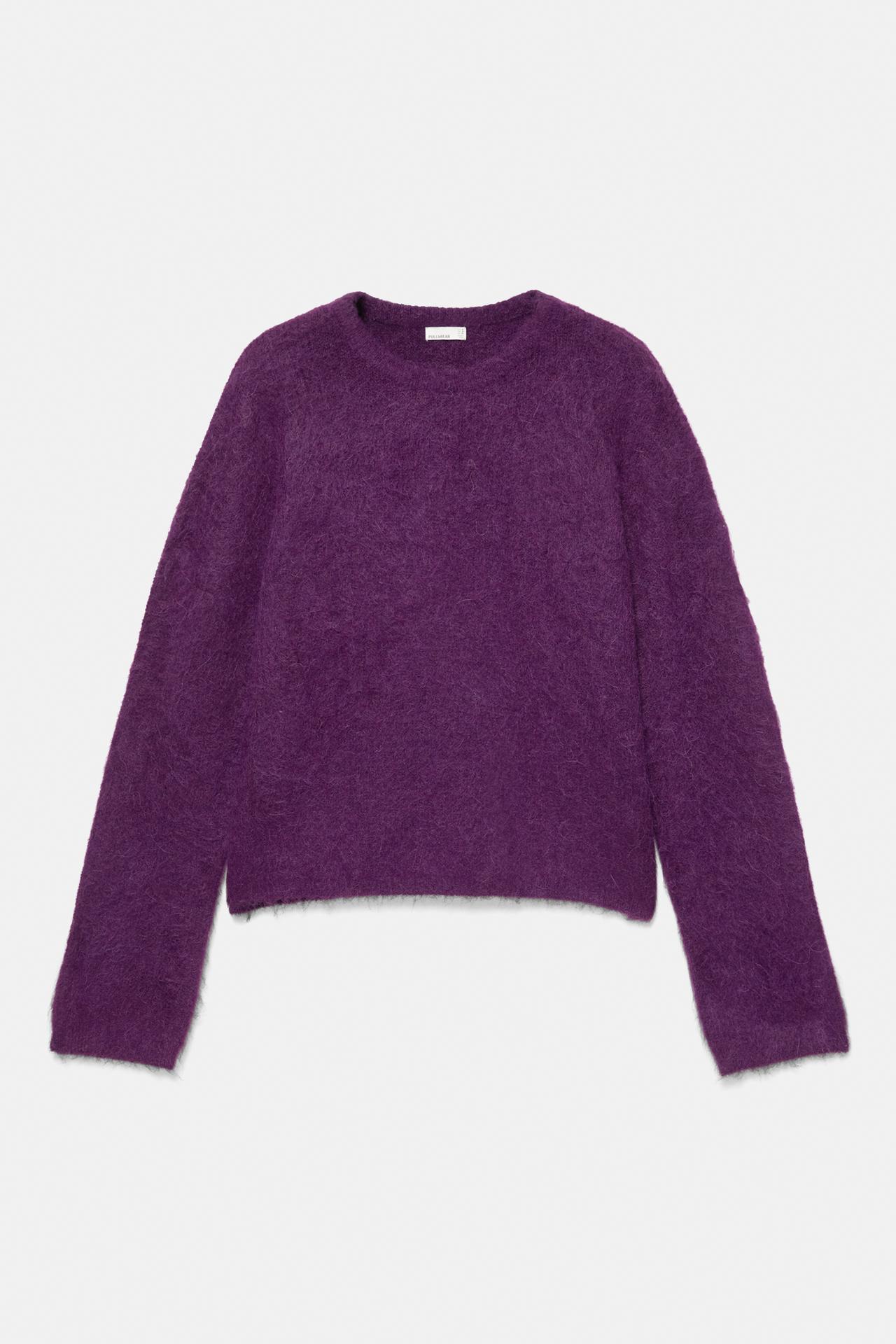 Regular fit jumper — Purple