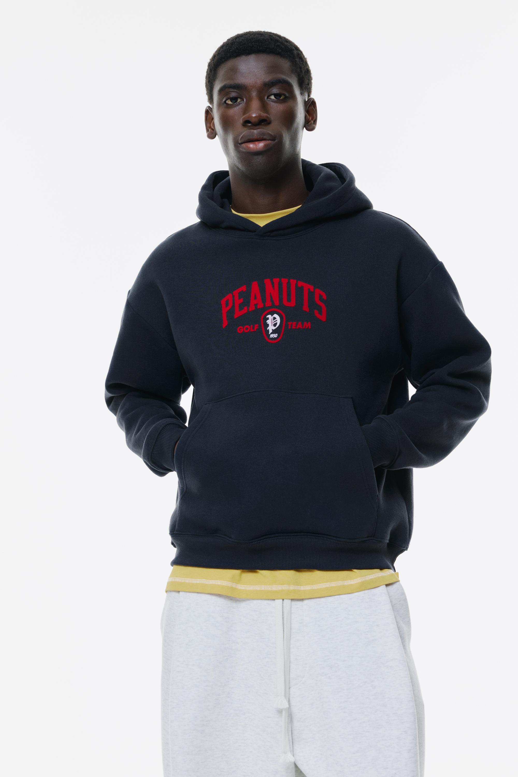 Snoopy Kapuzenpullover In Blau